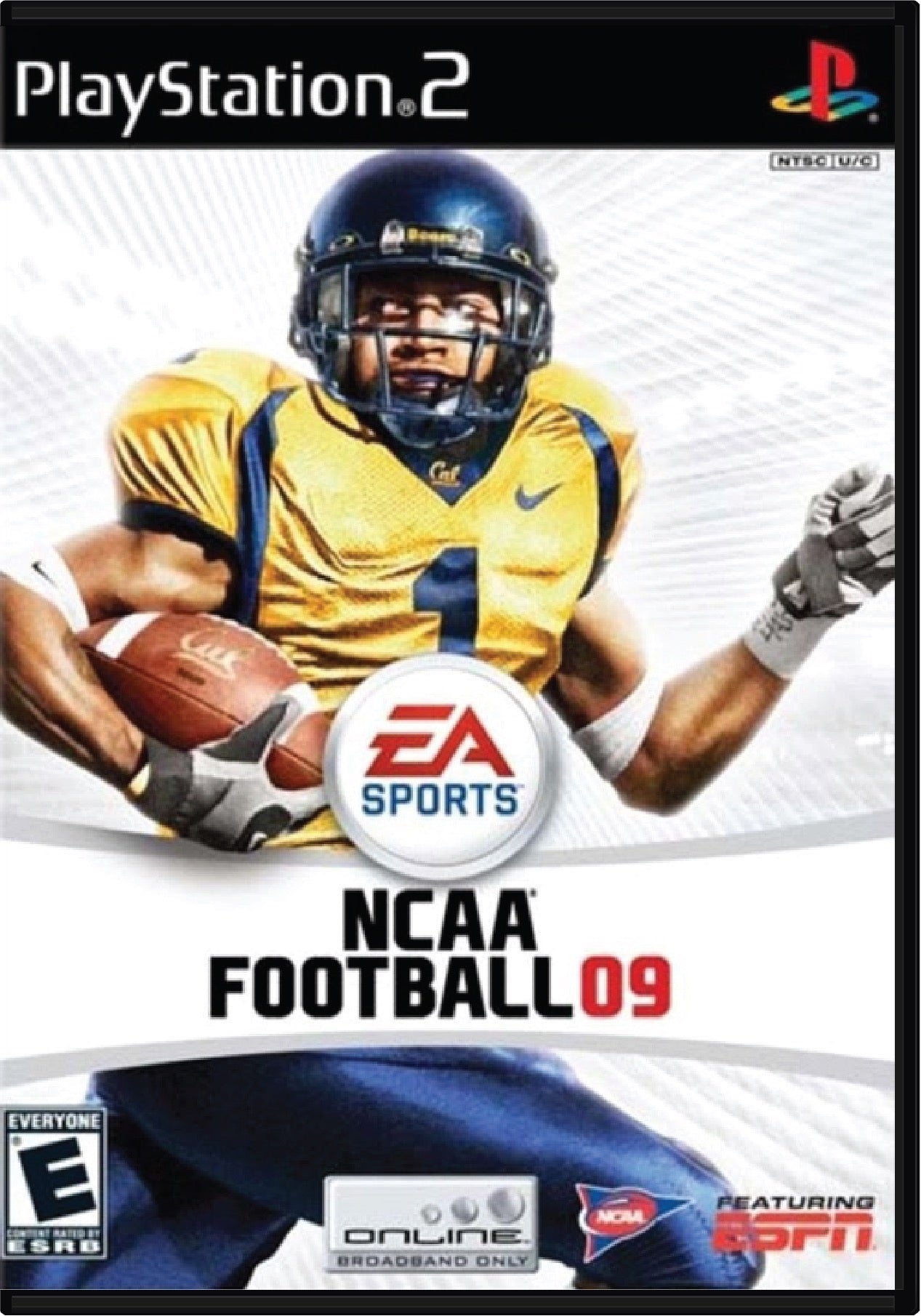 NCAA Football 09 Cover Art and Product Photo
