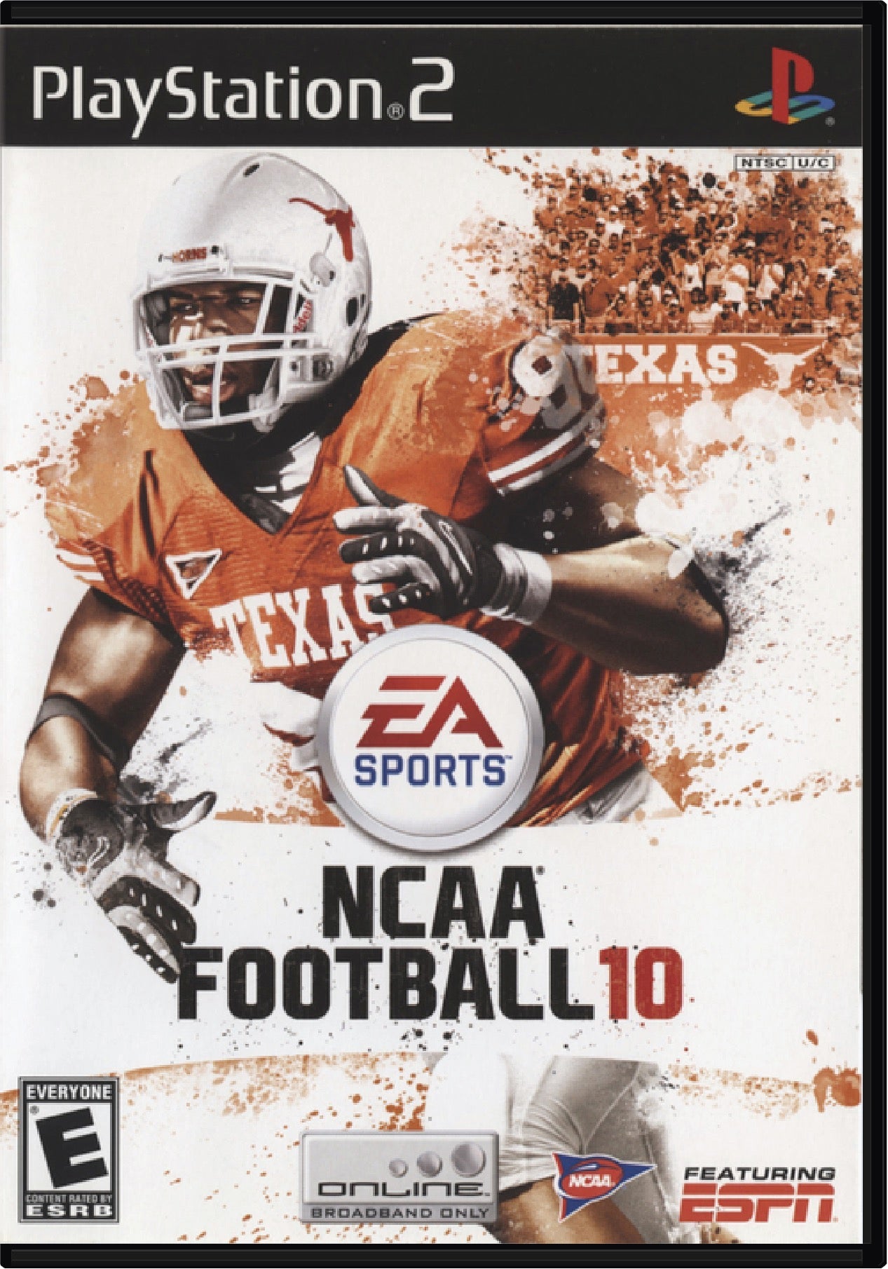 NCAA Football 10 Cover Art and Product Photo