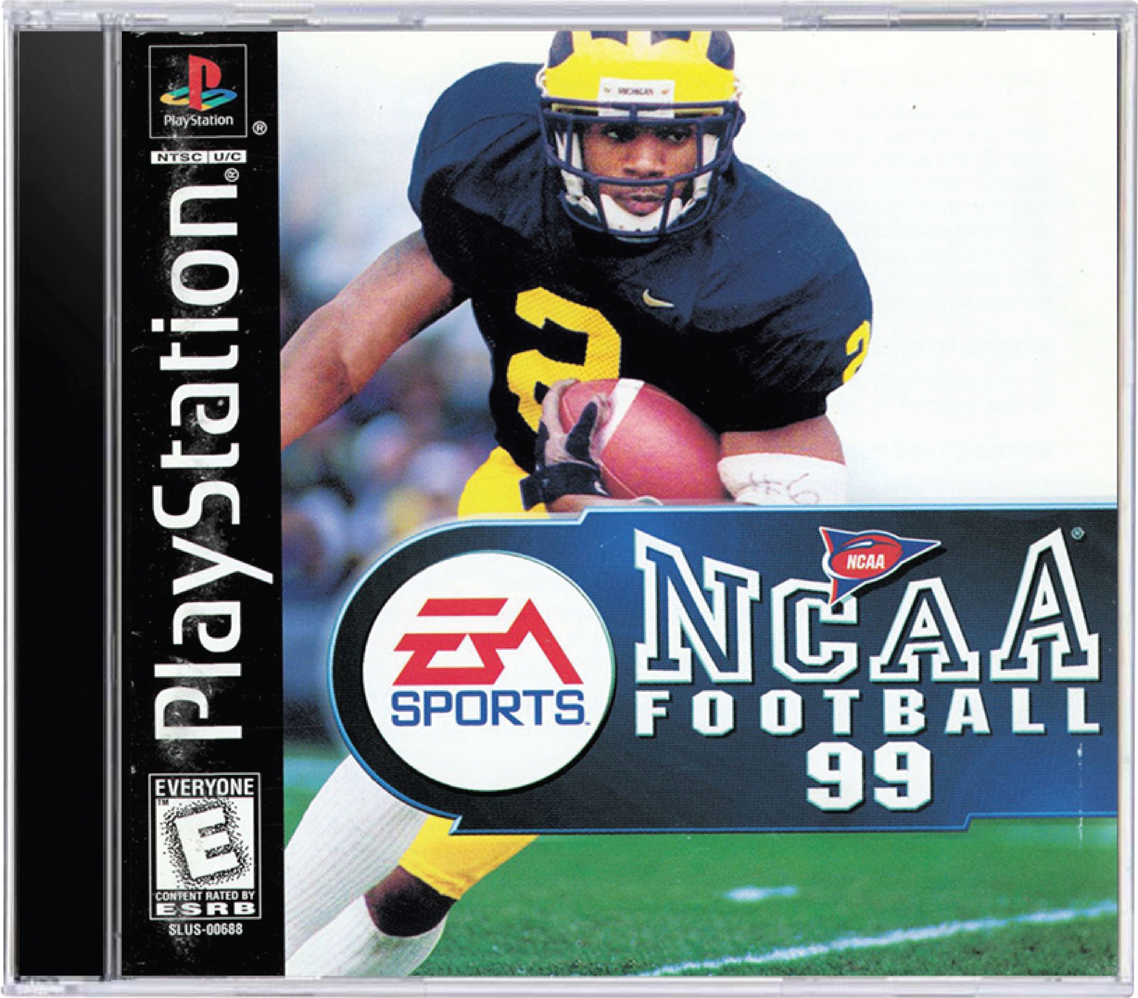 NCAA Football 99 Cover Art and Product Photo
