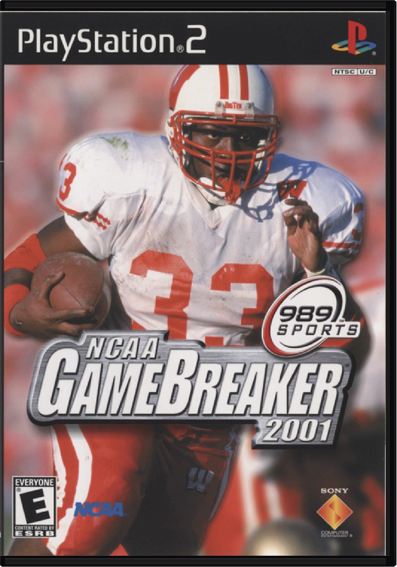 NCAA GameBreaker 2001 Cover Art and Product Photo