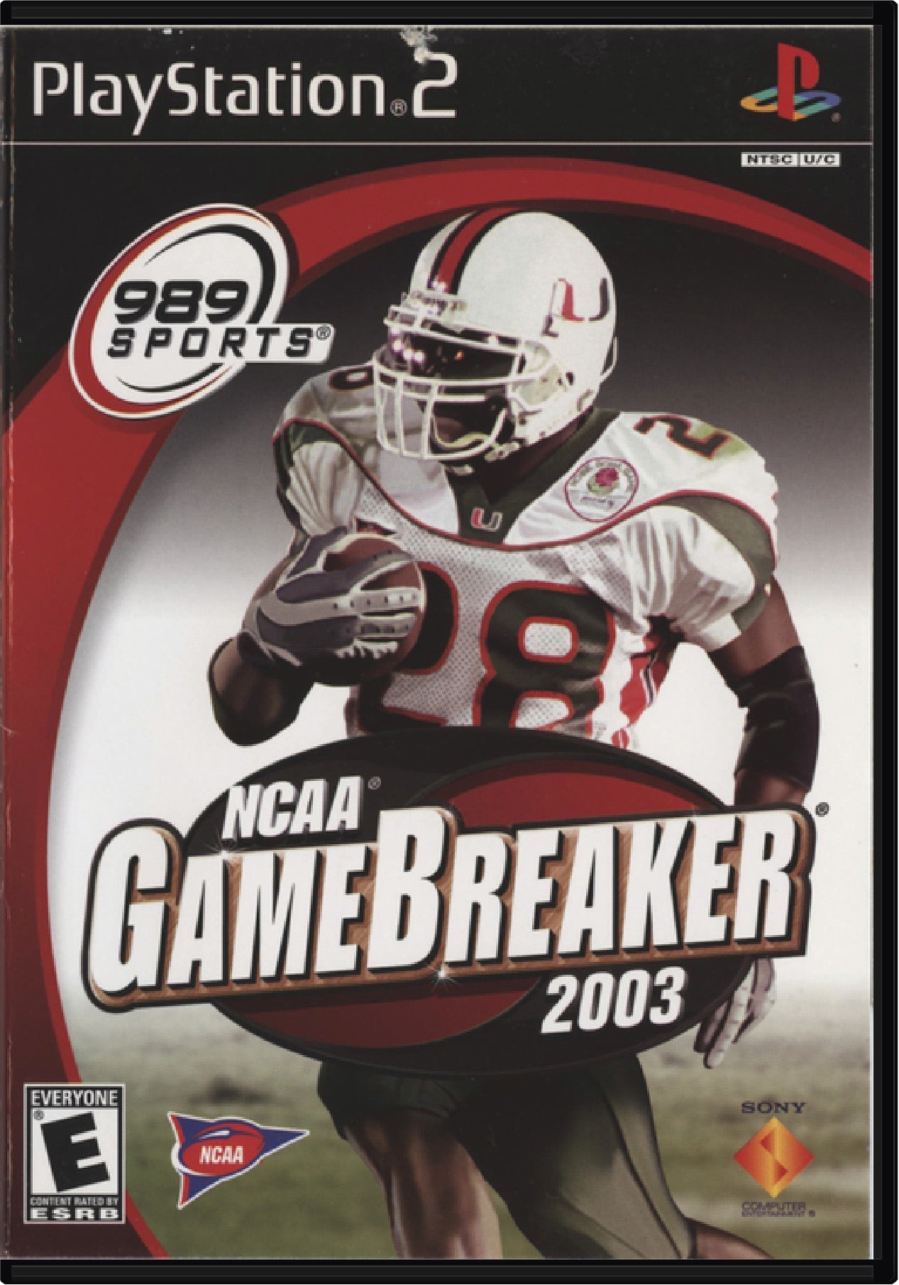NCAA GameBreaker 2003 Cover Art and Product Photo