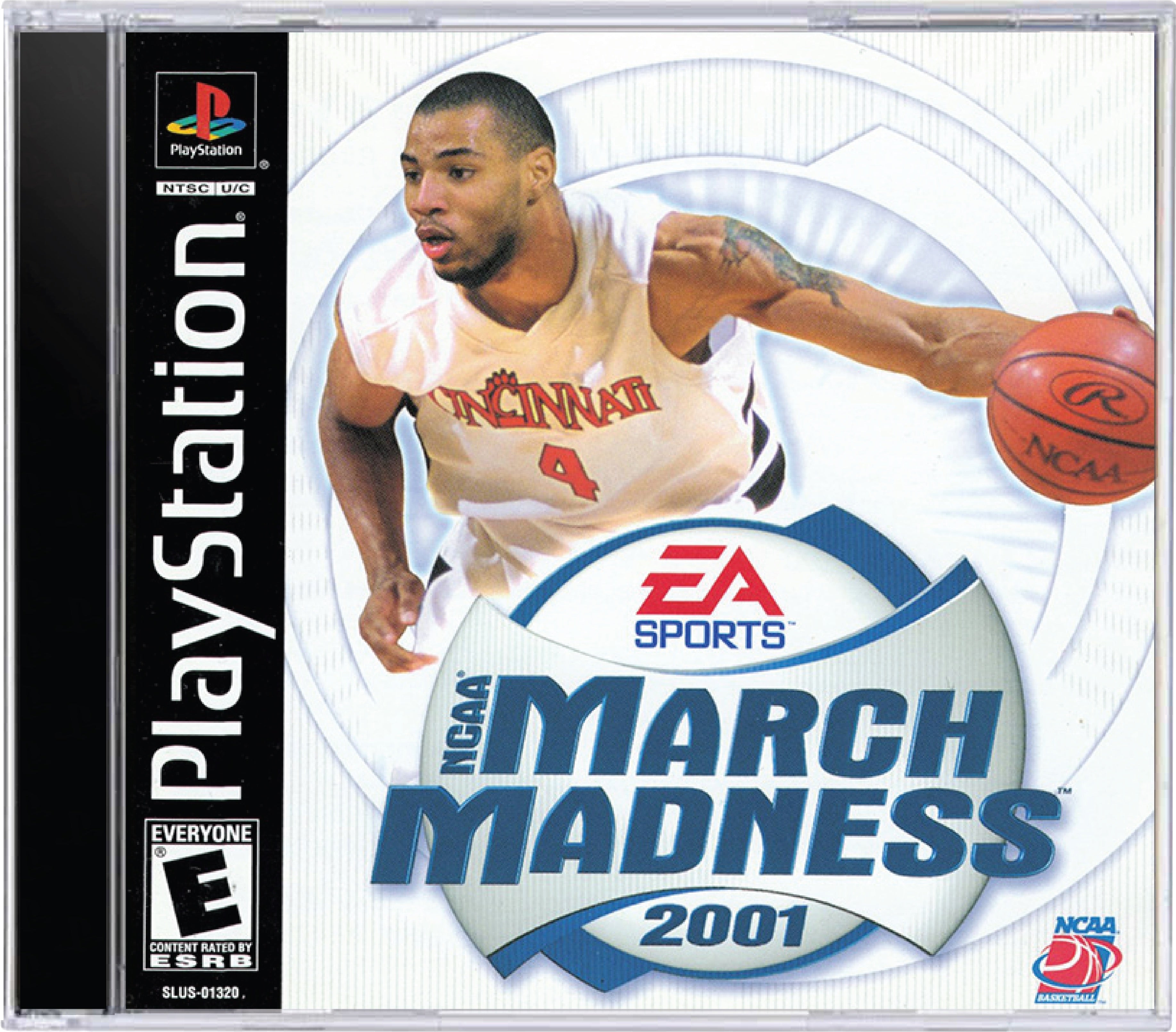 NCAA March Madness 2001 Cover Art and Product Photo