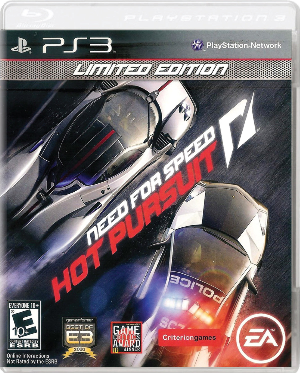 Need For Speed Hot Pursuit for Sony PlayStation 3 (PS3) TVGC