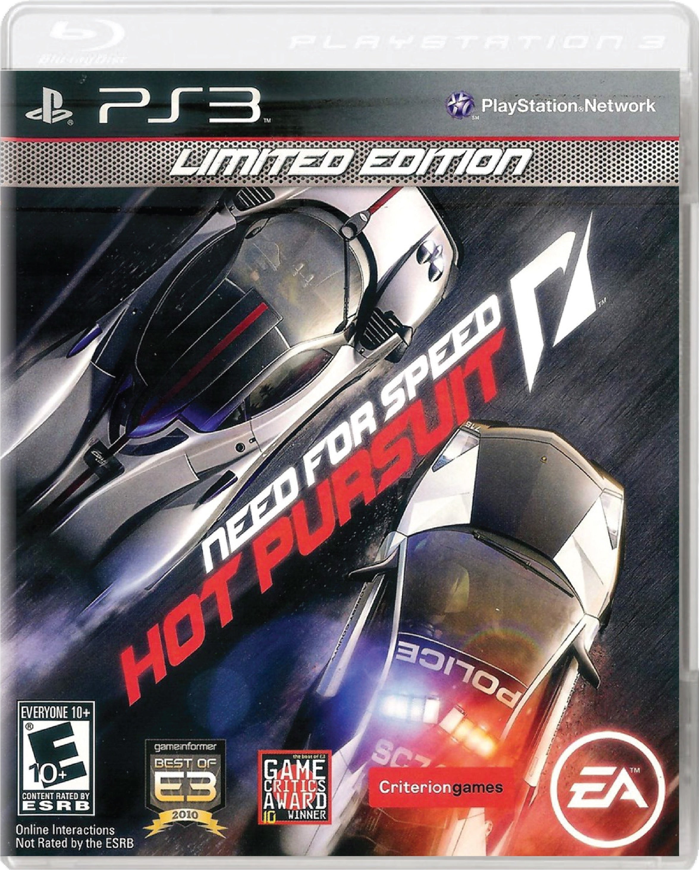 Need For Speed Hot Pursuit Cover Art