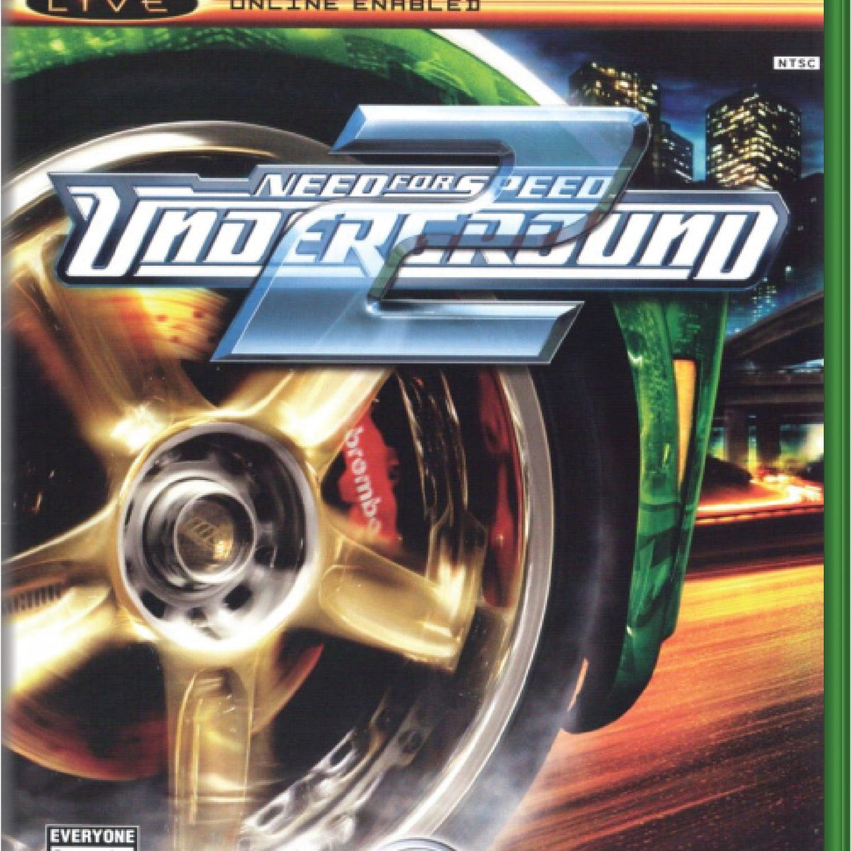 Need for Speed Underground Microsoft Xbox