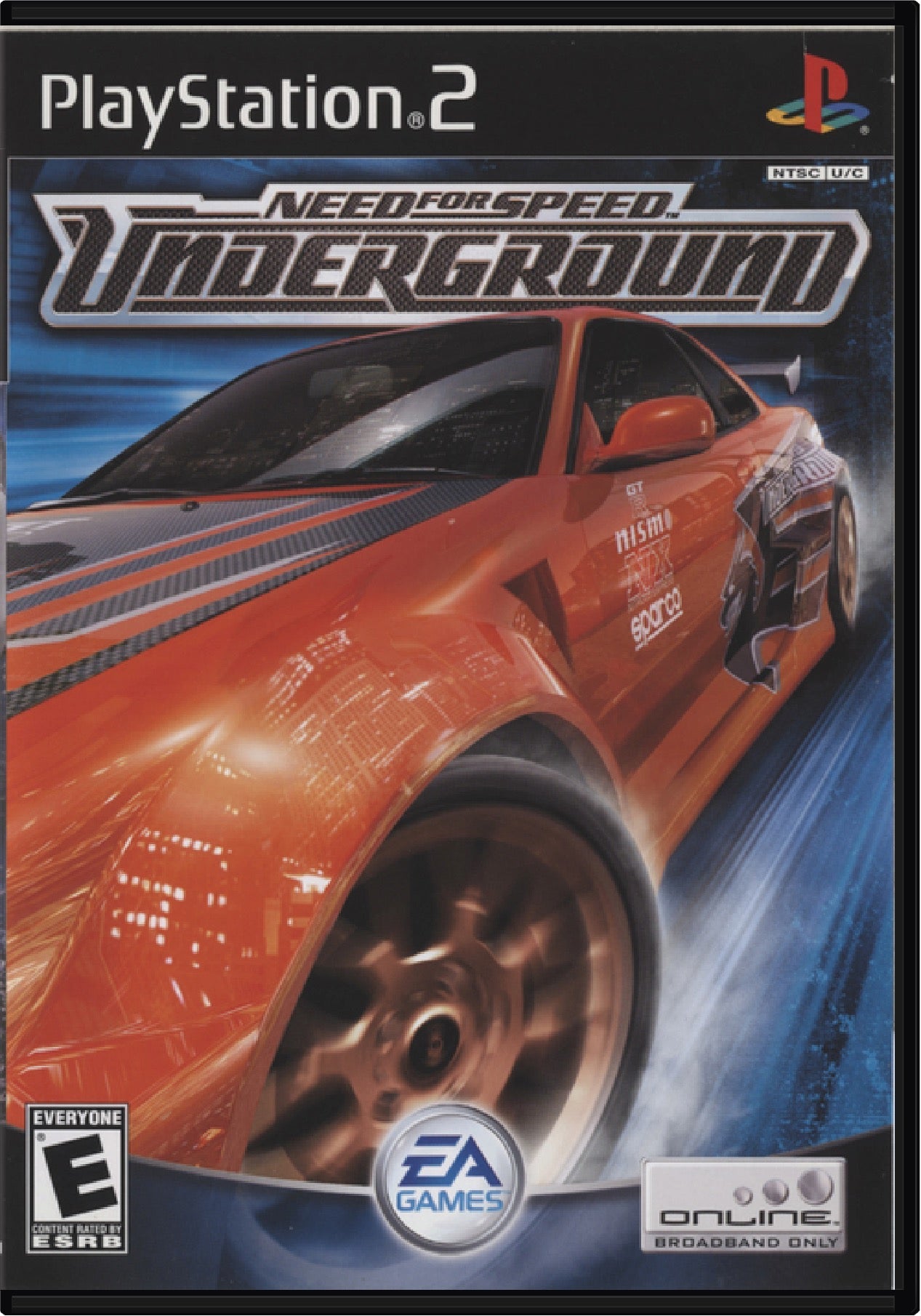 Need for Speed Underground Cover Art and Product Photo