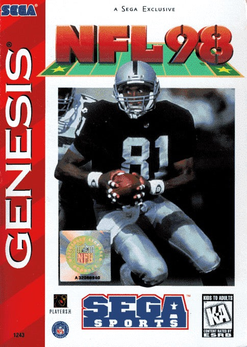 NFL '98 Cover Art