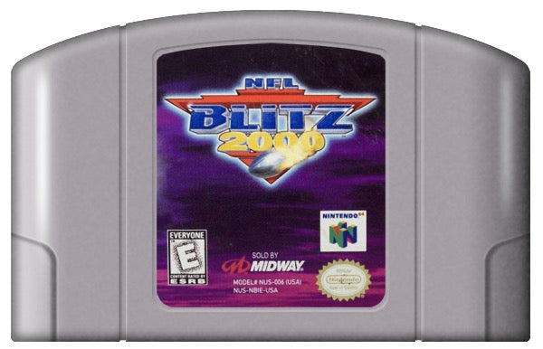 NFL Blitz 2000 Cover Art and Product Photo