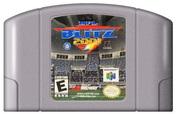 NFL Blitz 2001 Cover Art and Product Photo