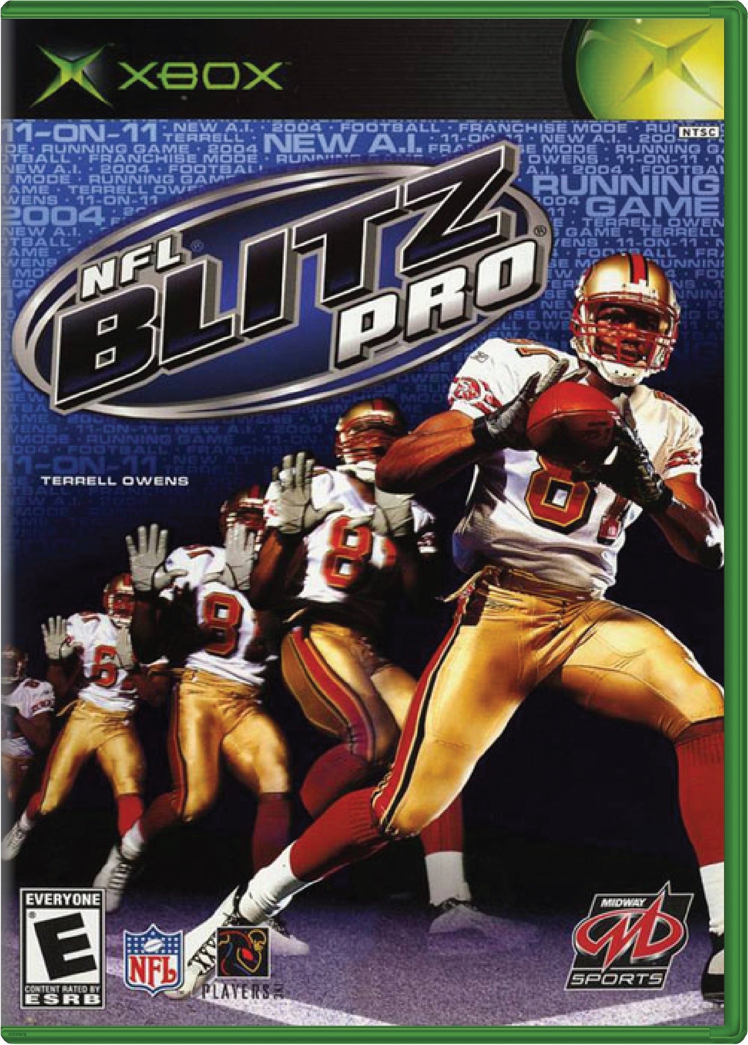 NFL Blitz Pro Cover Art