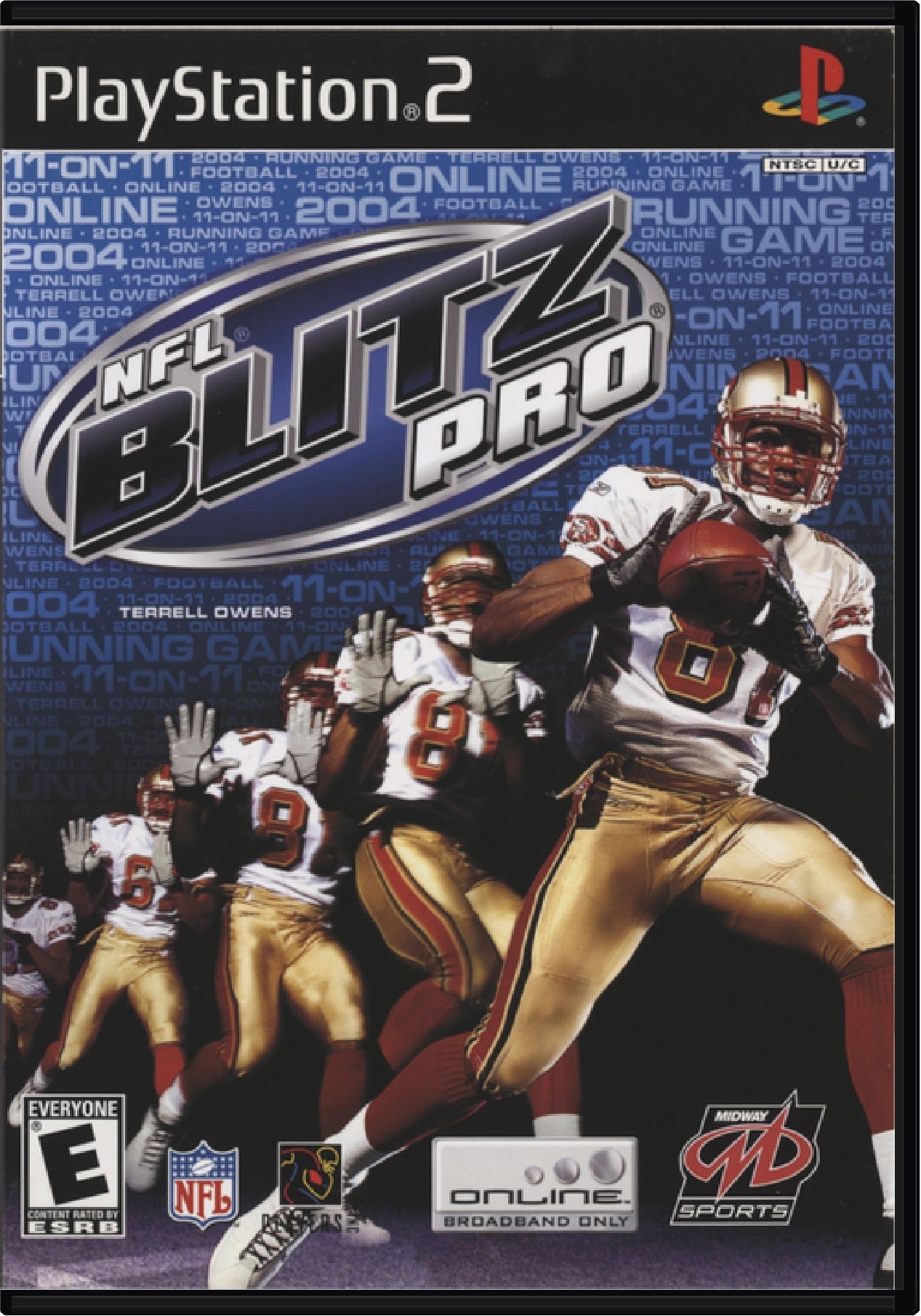 NFL Blitz Pro Cover Art and Product Photo