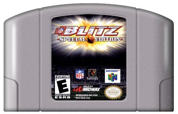 NFL Blitz Special Edition Cover Art and Product Photo