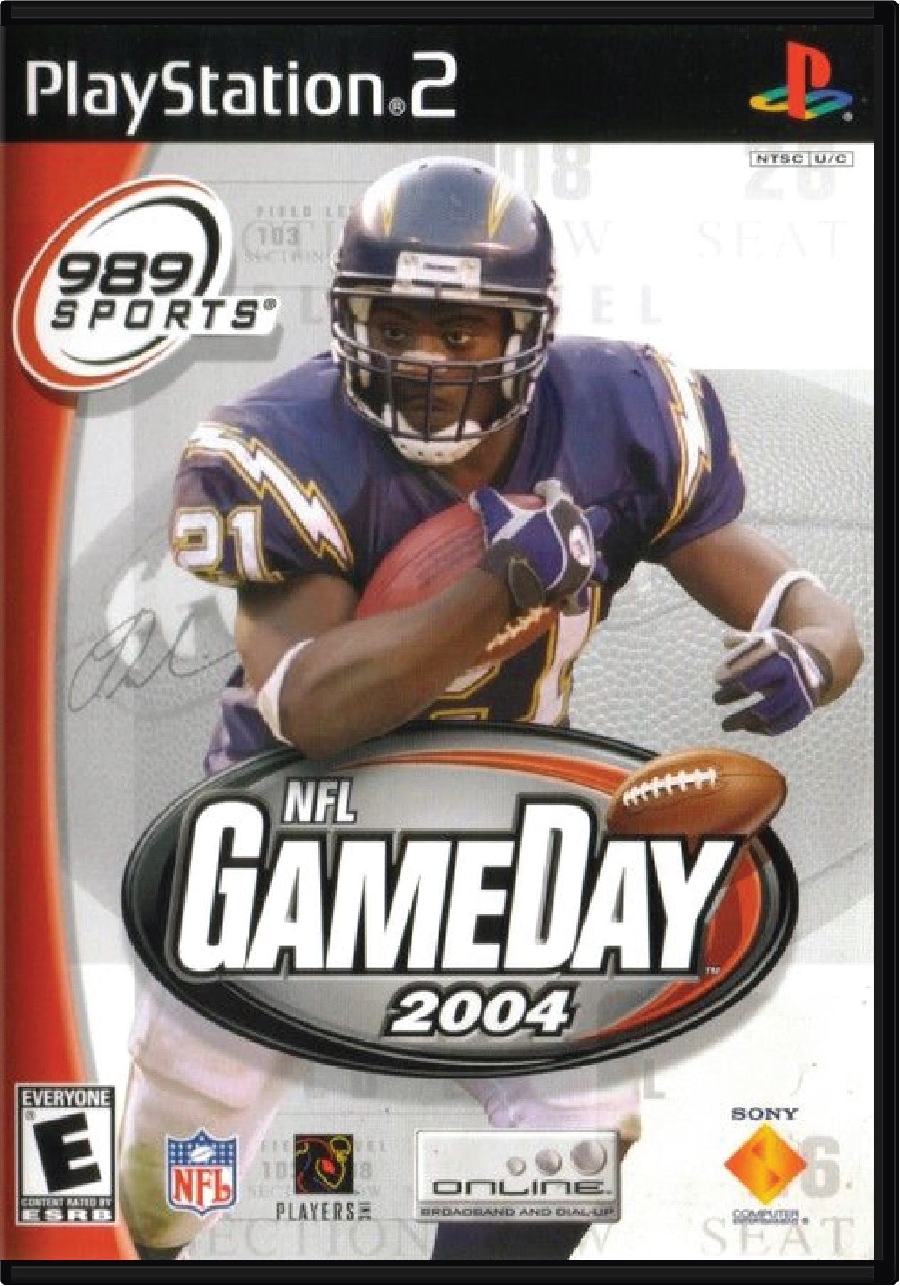 NFL Gameday 2004 Cover Art and Product Photo
