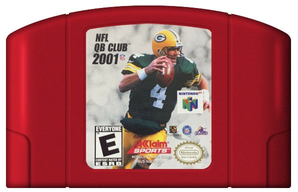 NFL Quarterback Club 2001 Cover Art and Product Photo