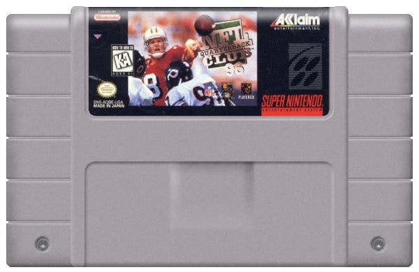 NFL Quarterback Club 96 Cartridge