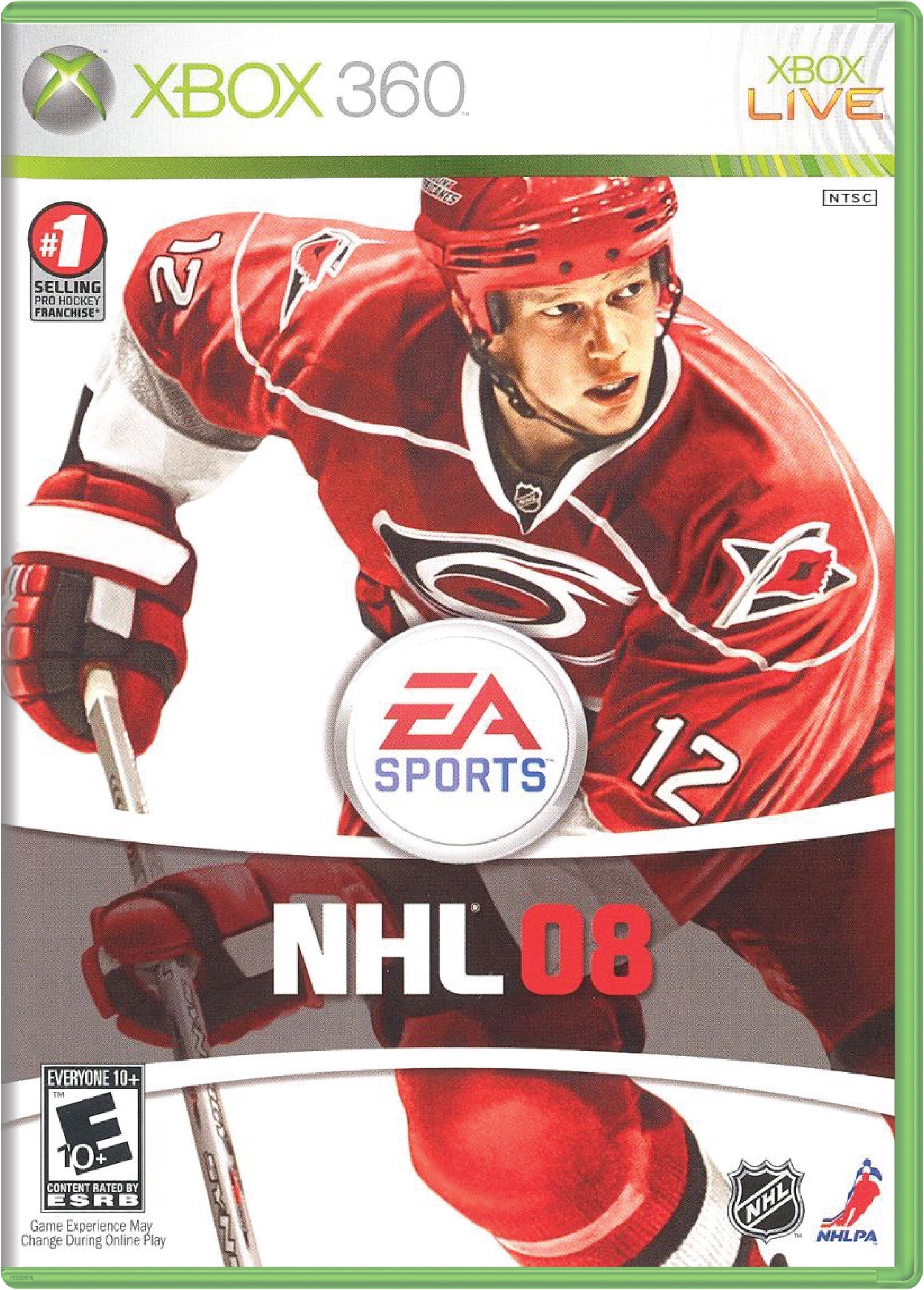 NHL 08 Cover Art