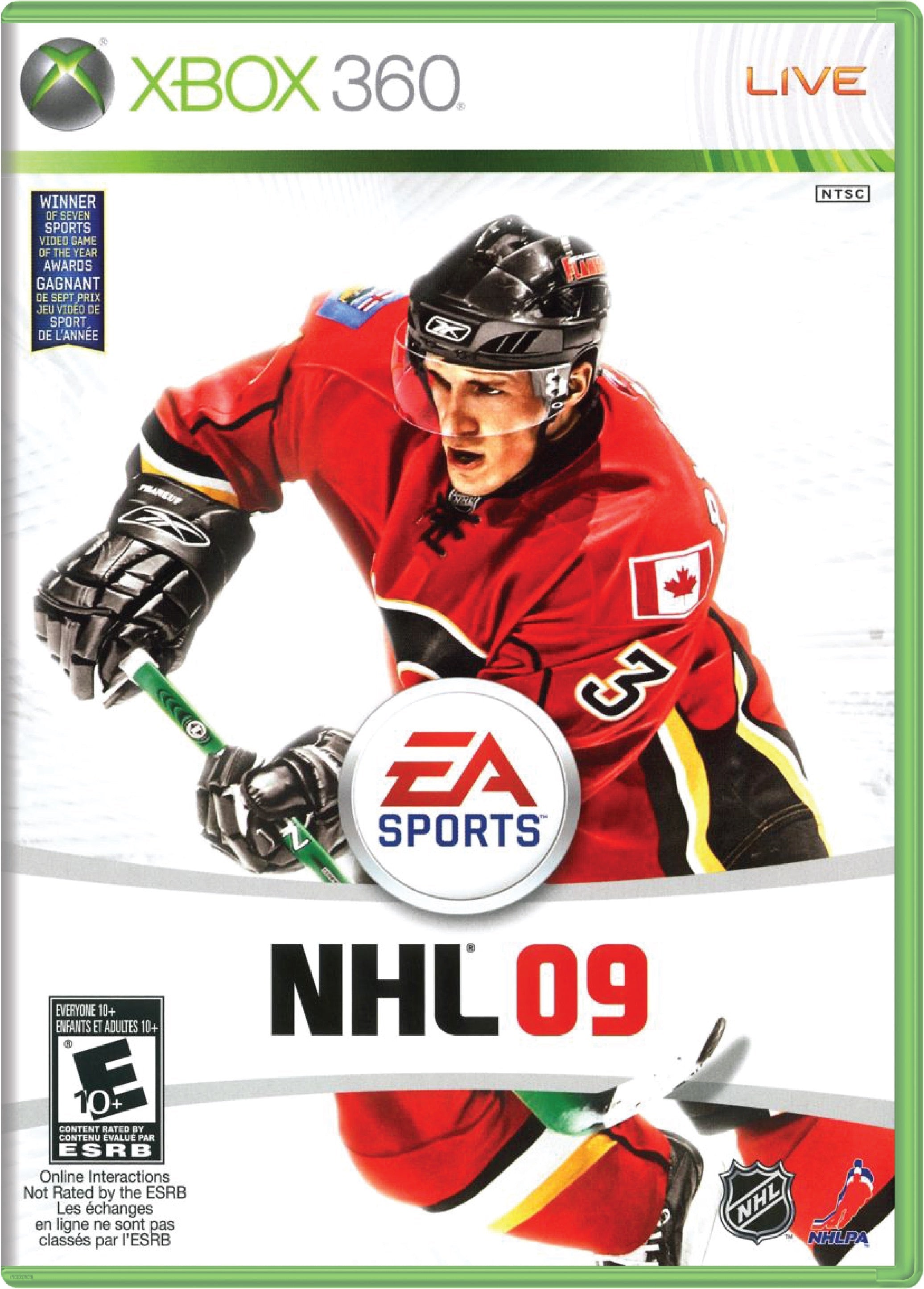 NHL 09 Cover Art
