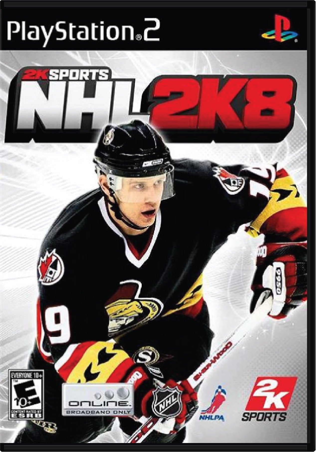 NHL 2K8 Cover Art and Product Photo
