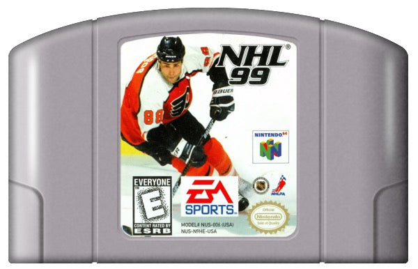 NHL 99 Cover Art and Product Photo