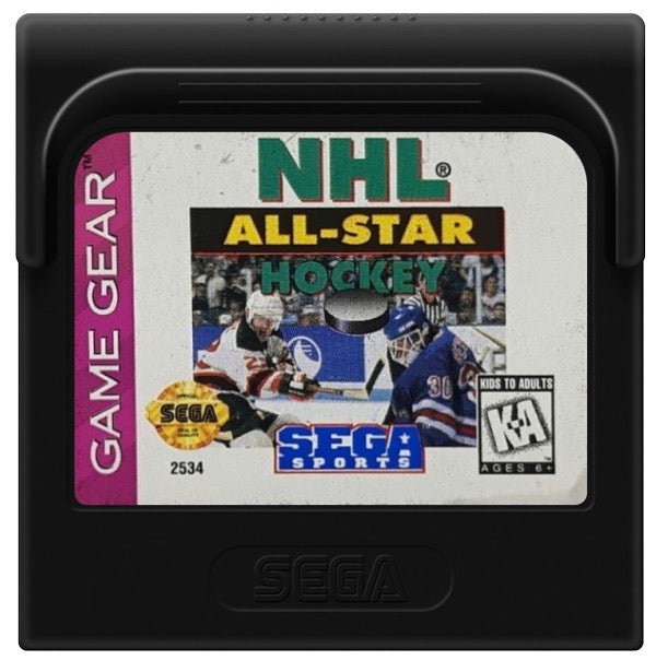NHL All-Star Hockey Cartridge