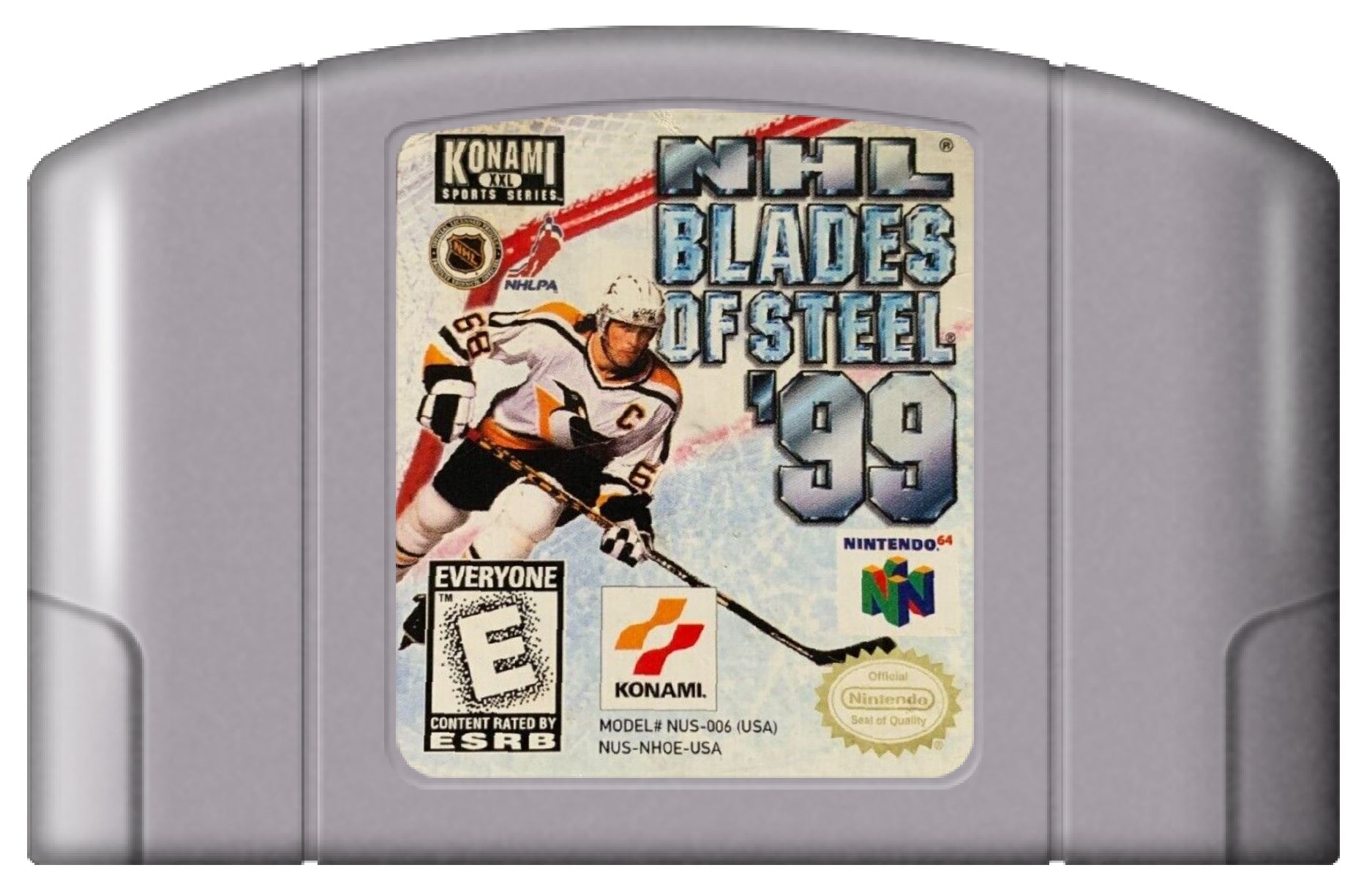 NHL Blades of Steel 99 Cover Art and Product Photo