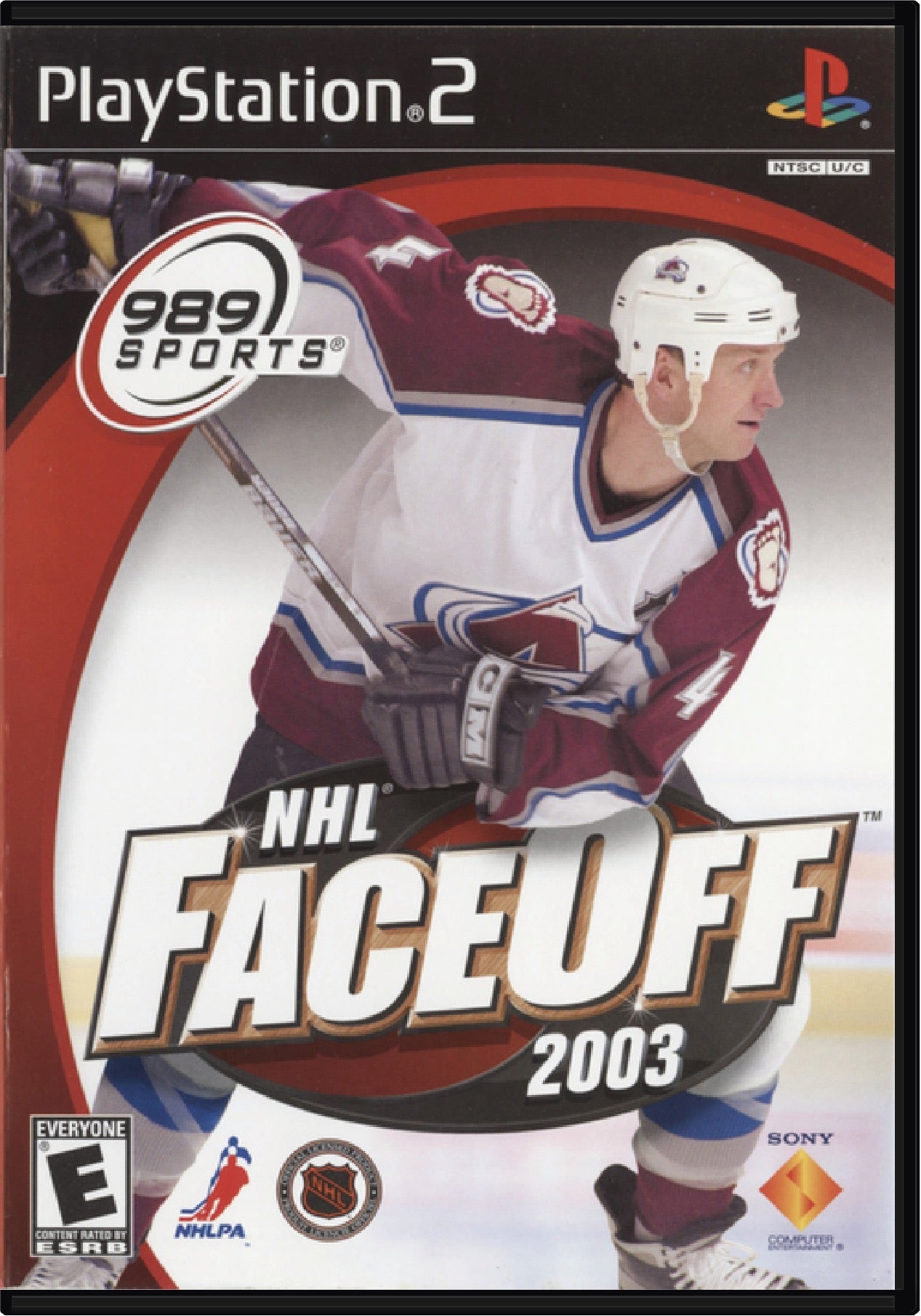 NHL Faceoff 2003 Cover Art and Product Photo