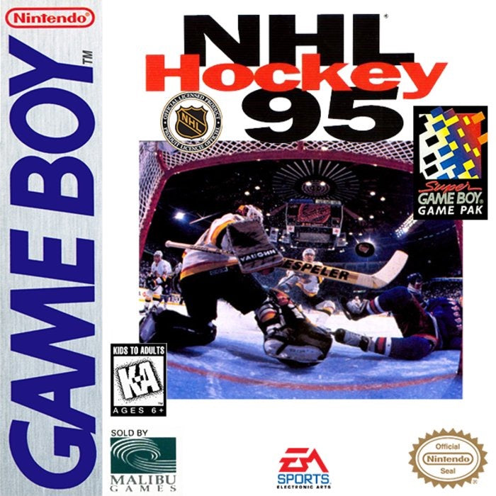 NHL Hockey 95 Cover Art