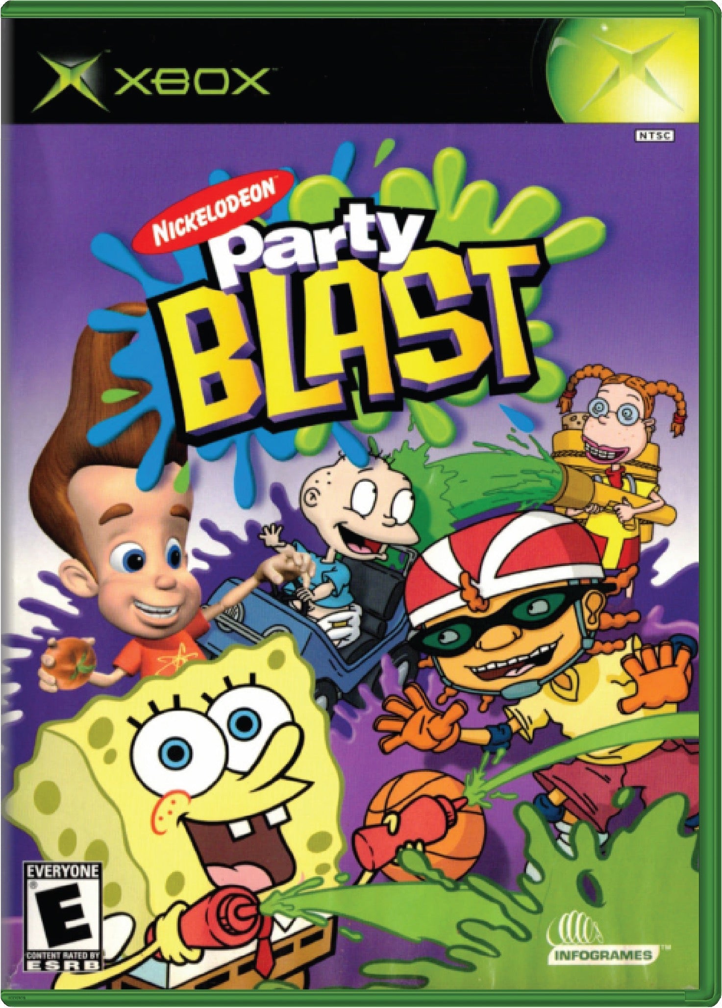 Nickelodeon Party Blast Cover Art