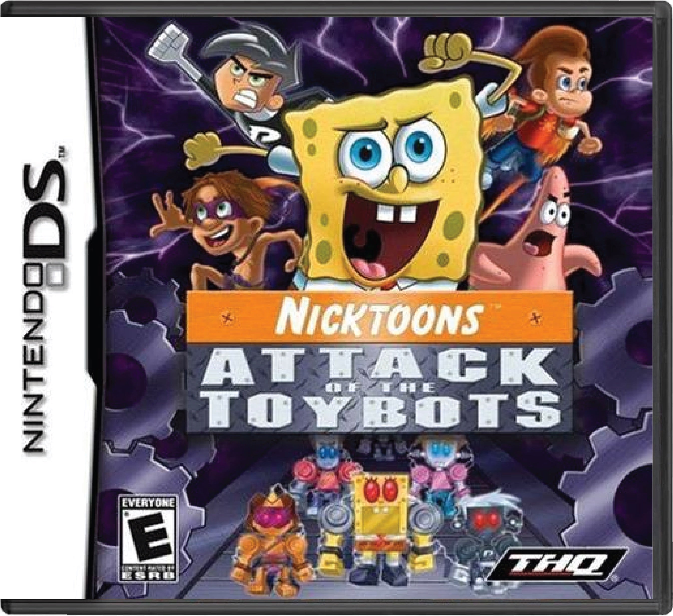 Nicktoons Attack of the Toybots Cover Art