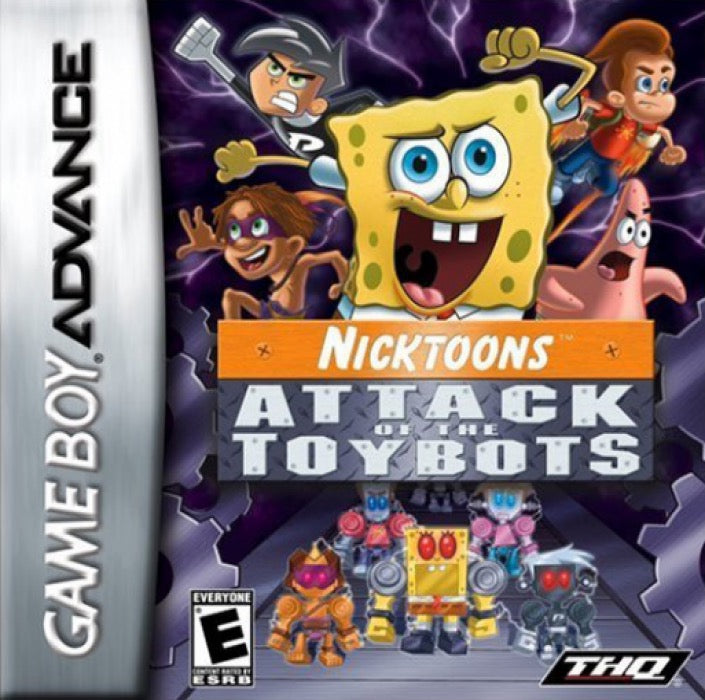 Nicktoons Attack of the Toybots Cover Art