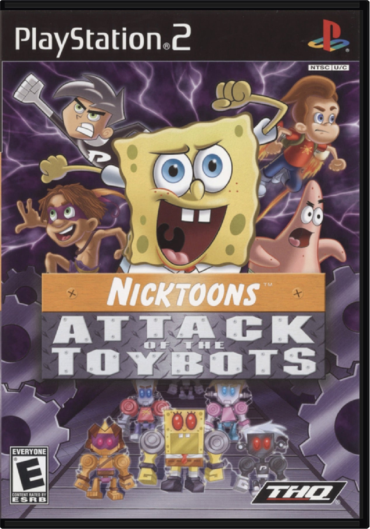 Nicktoons Attack of the Toybots Cover Art and Product Photo