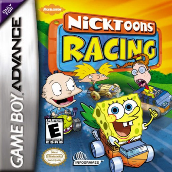 Nicktoons Racing Cover Art