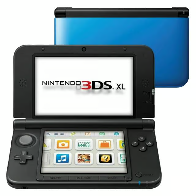 Nintendo 3ds black outlet and blue