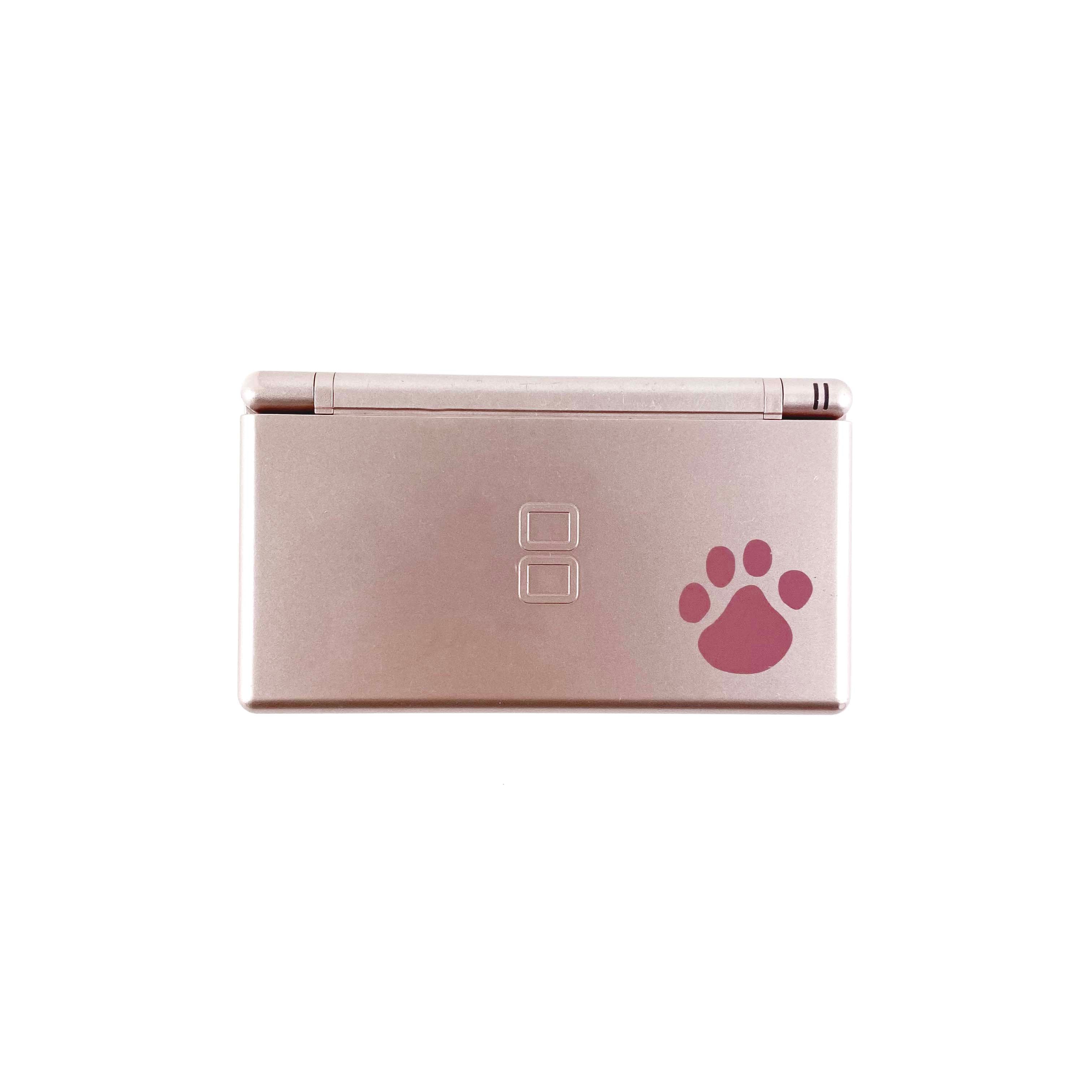 Nintendo DS Lite Nintendogs Best Friends Paw Edition Handheld Console (USG-001)