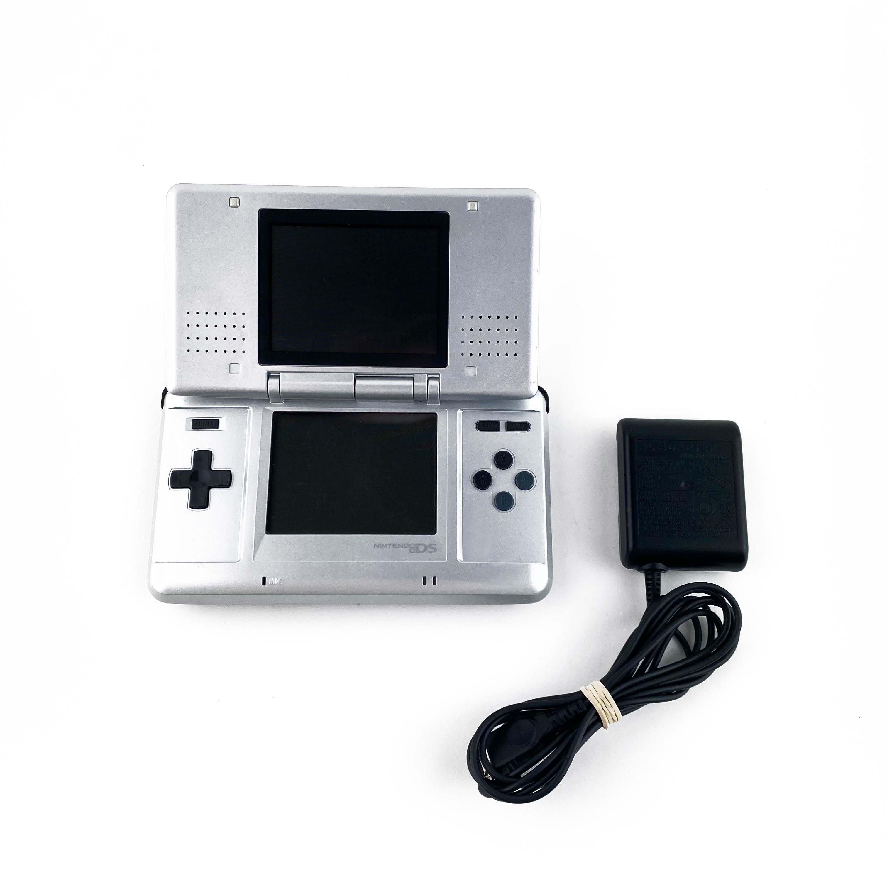 Original Nintendo DS Titanium Silver Handheld Console (NRT-001)