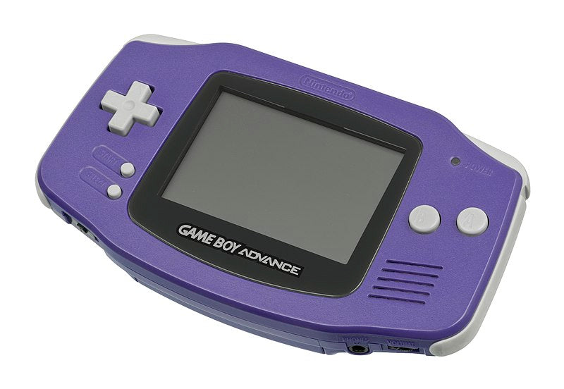 Nintendo Game Boy Advance (GBA) Indigo Purple Handheld Console