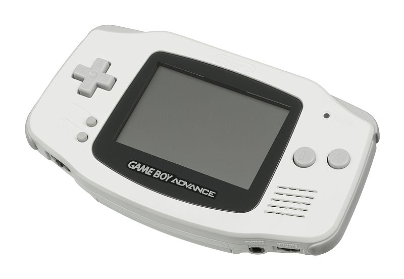 Nintendo Game Boy Advance White Handheld Console