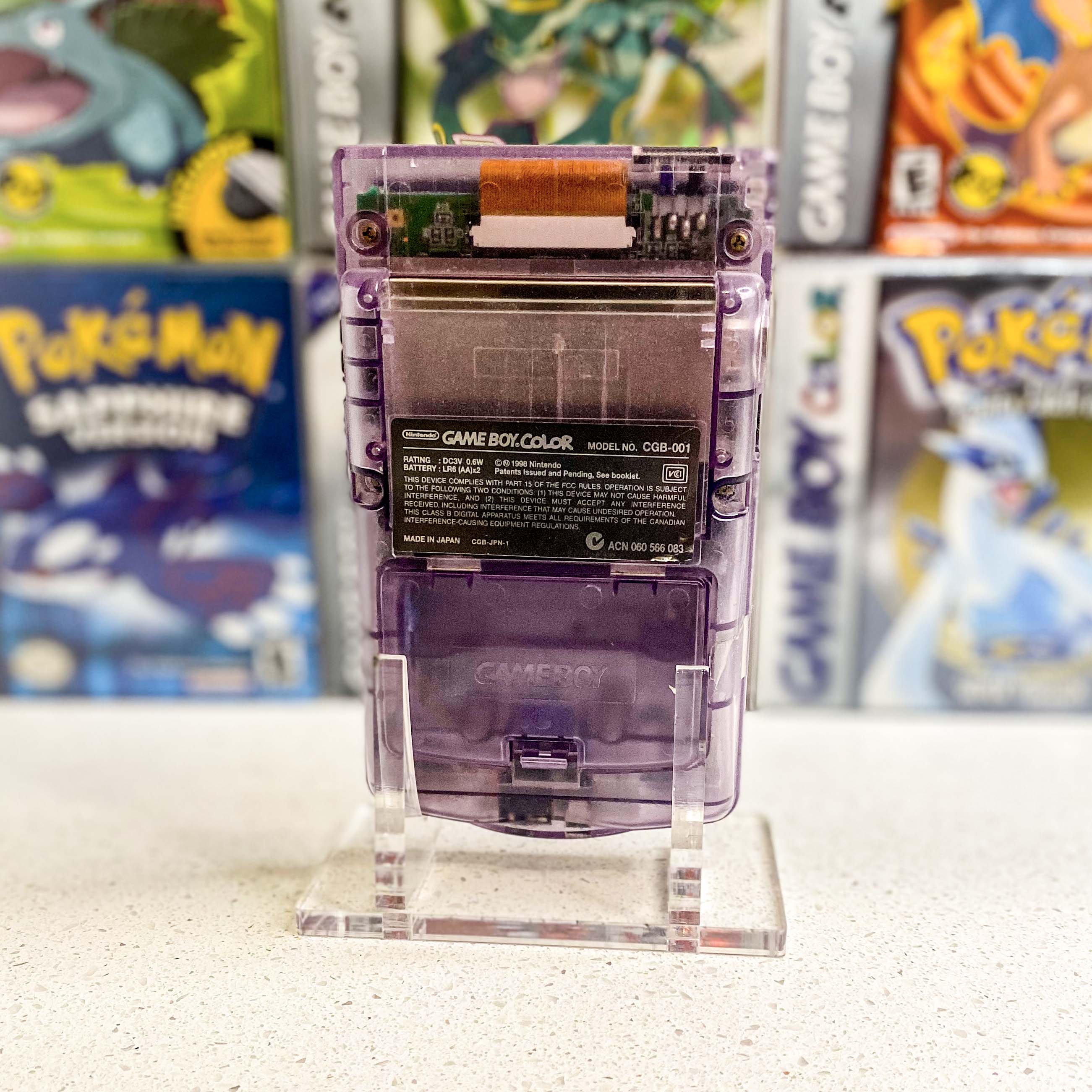 Nintendo Game Boy Color Display Stand