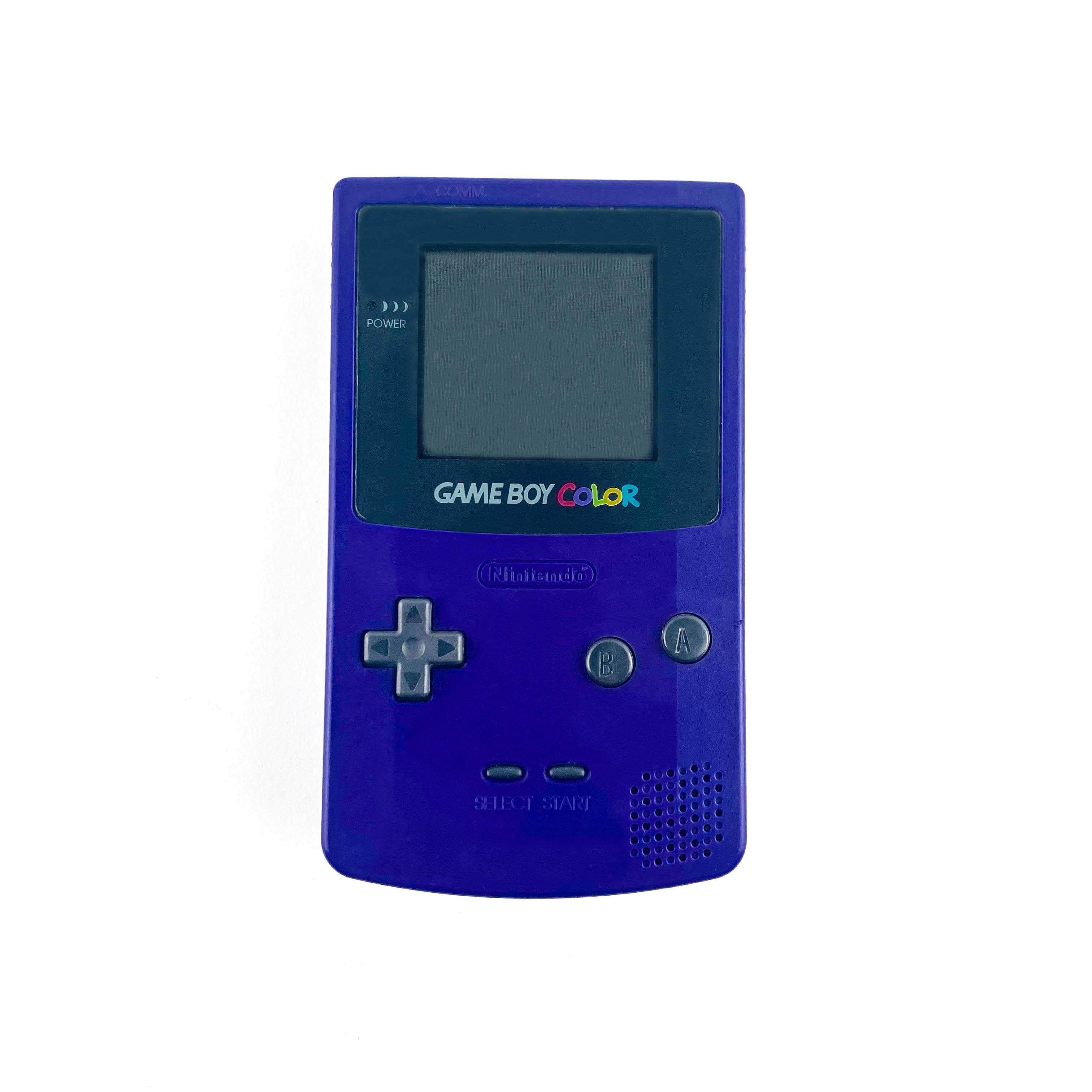 Nintendo Game Boy Color GBC Grape Purple Handheld Console (CGB-001)
