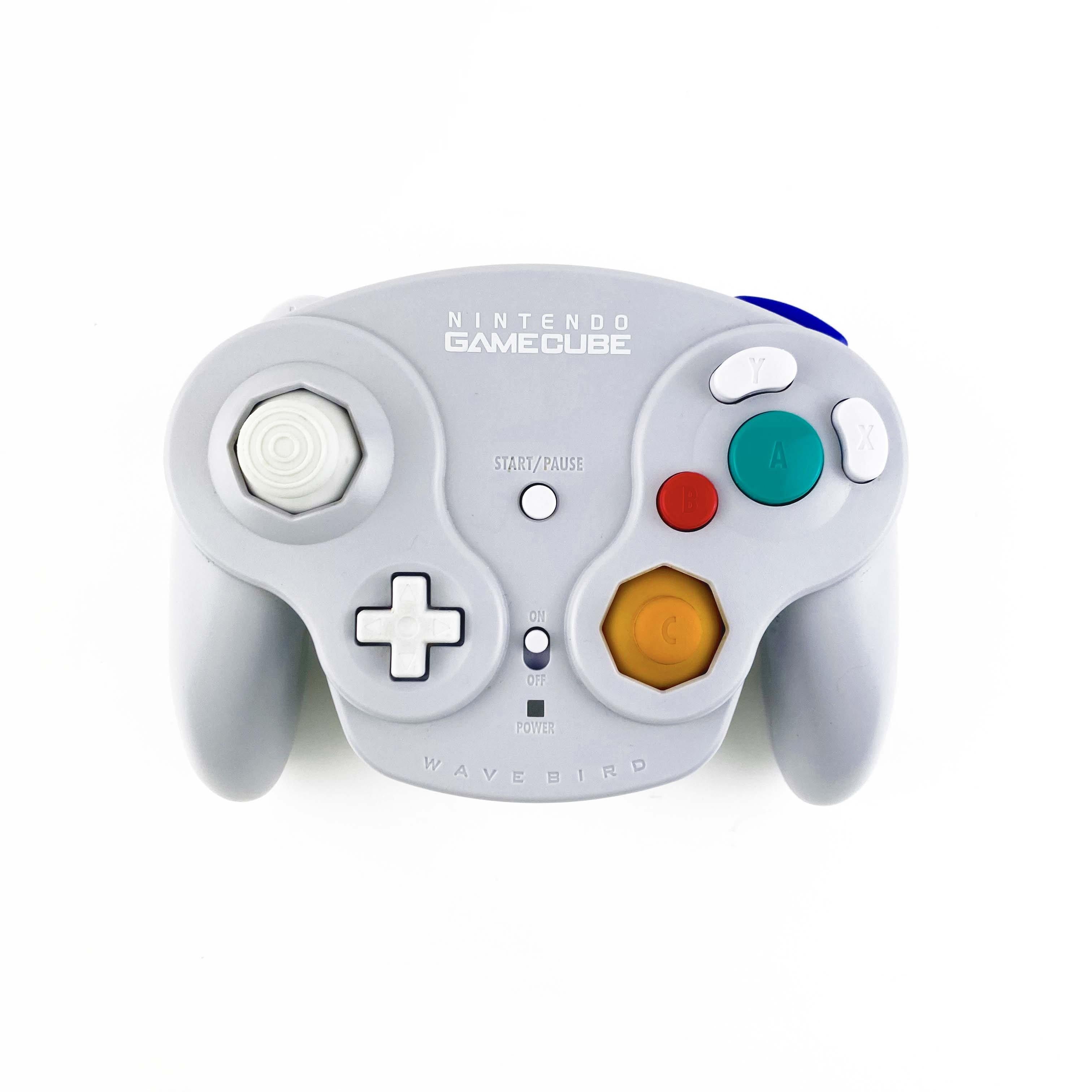 Nintendo GameCube Grey Wavebird Controller (DOL-004)