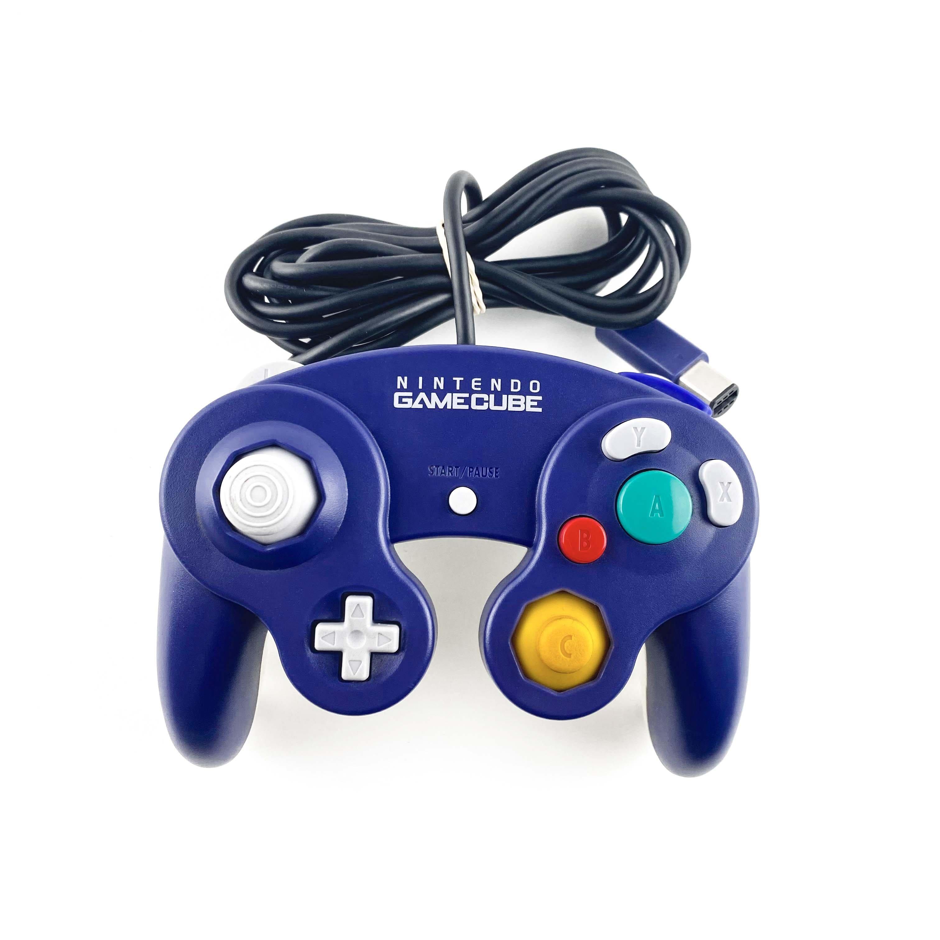 Nintendo GameCube Indigo Purple & Clear Controller (DOL-003)