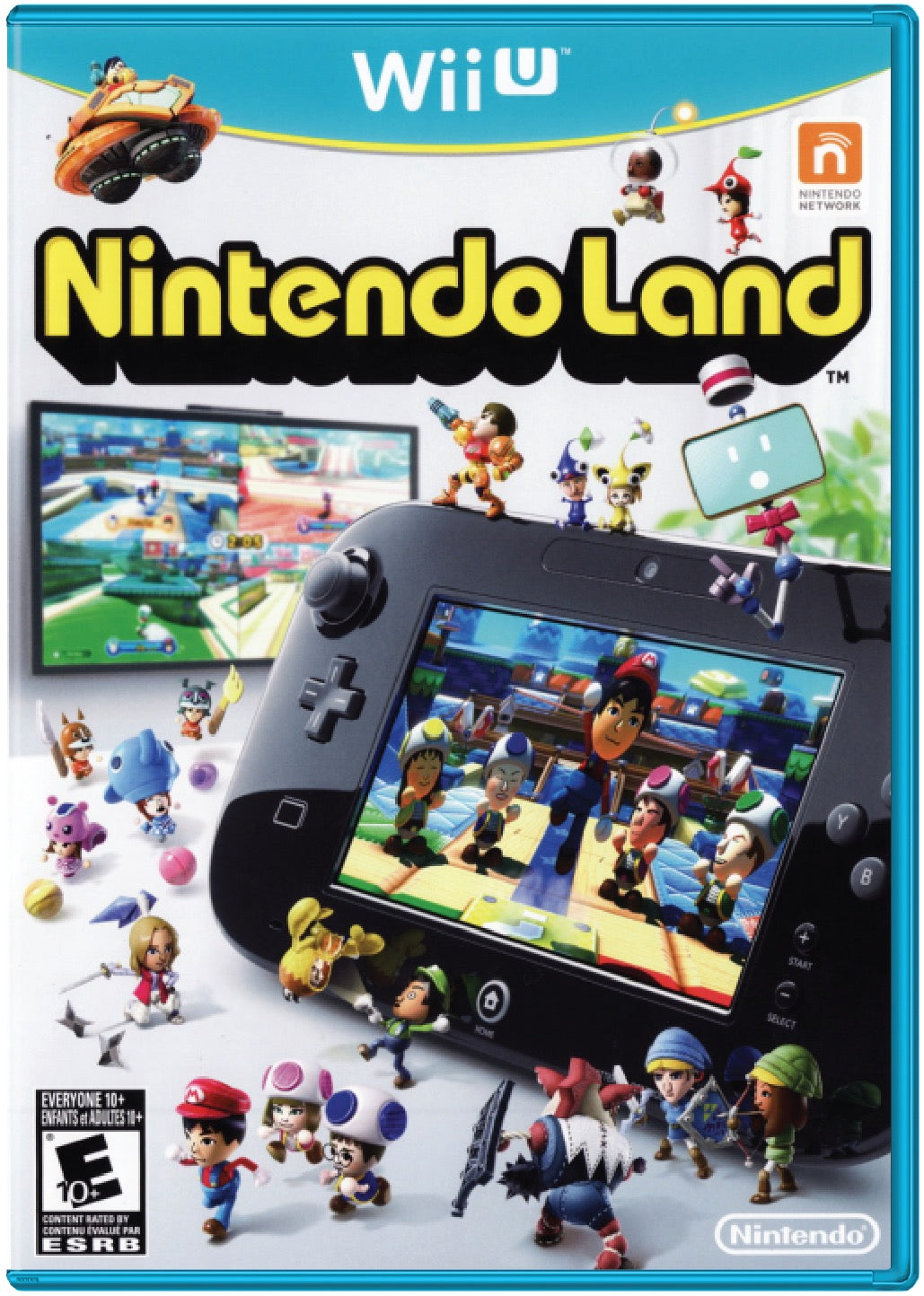 Nintendo Land Cover Art and Product Photo
