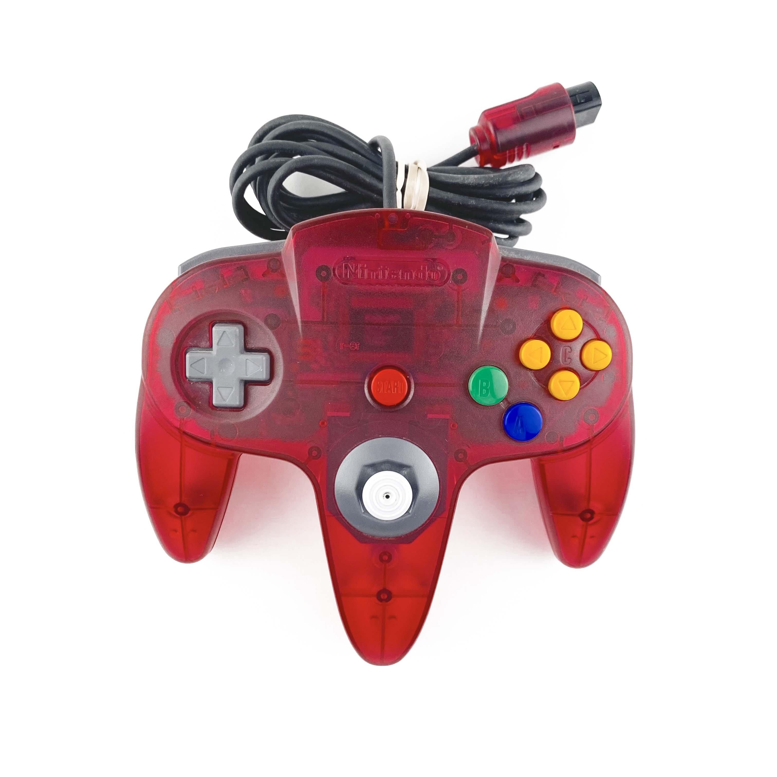 Nintendo N64 Funtastic Watermelon Red Console Bundle (NUS-001)