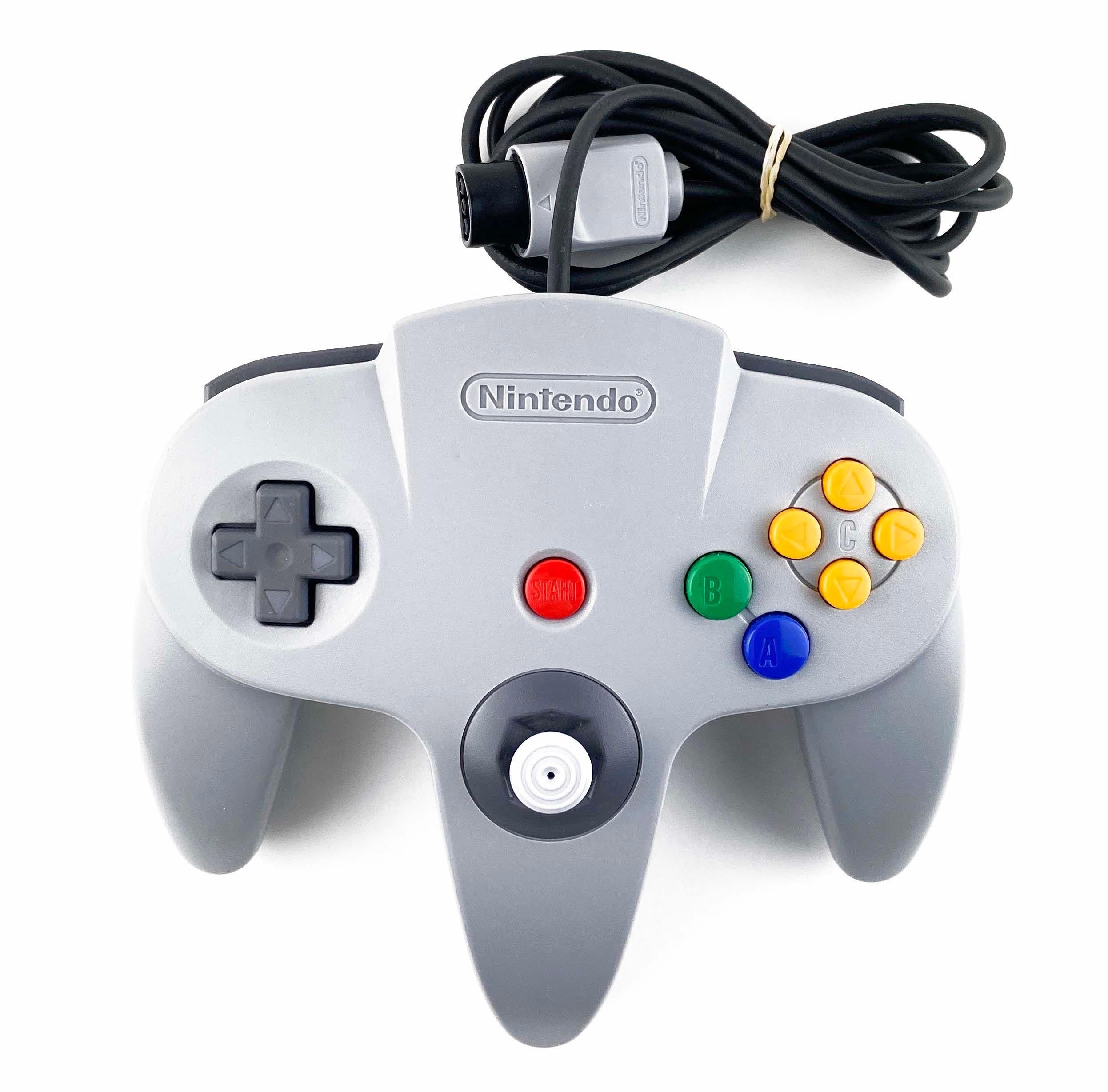 Nintendo N64 Grey Controller (NUS-005)