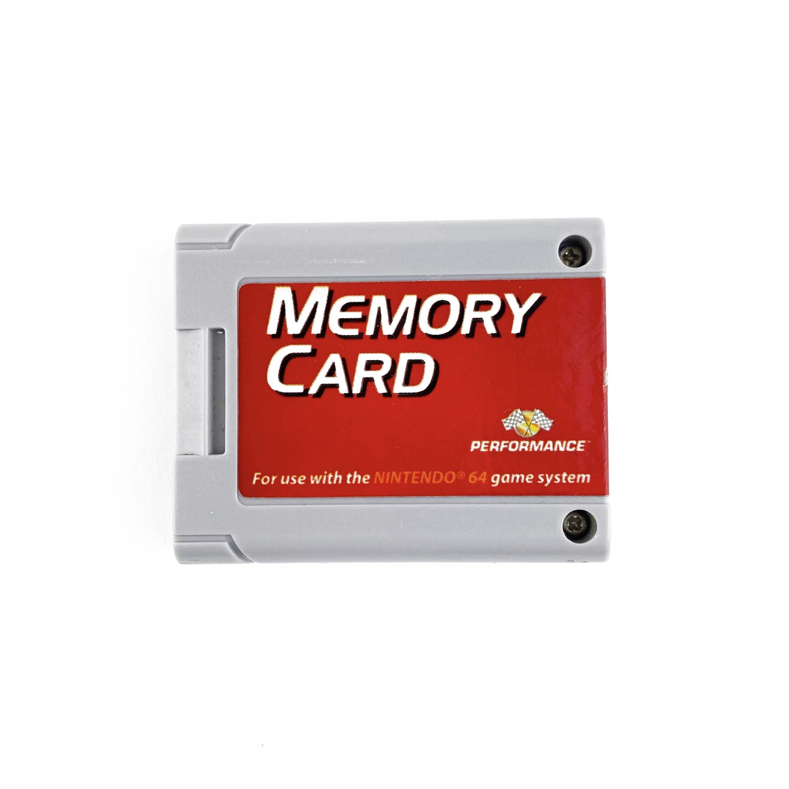 Nintendo N64 Performance Memory Card