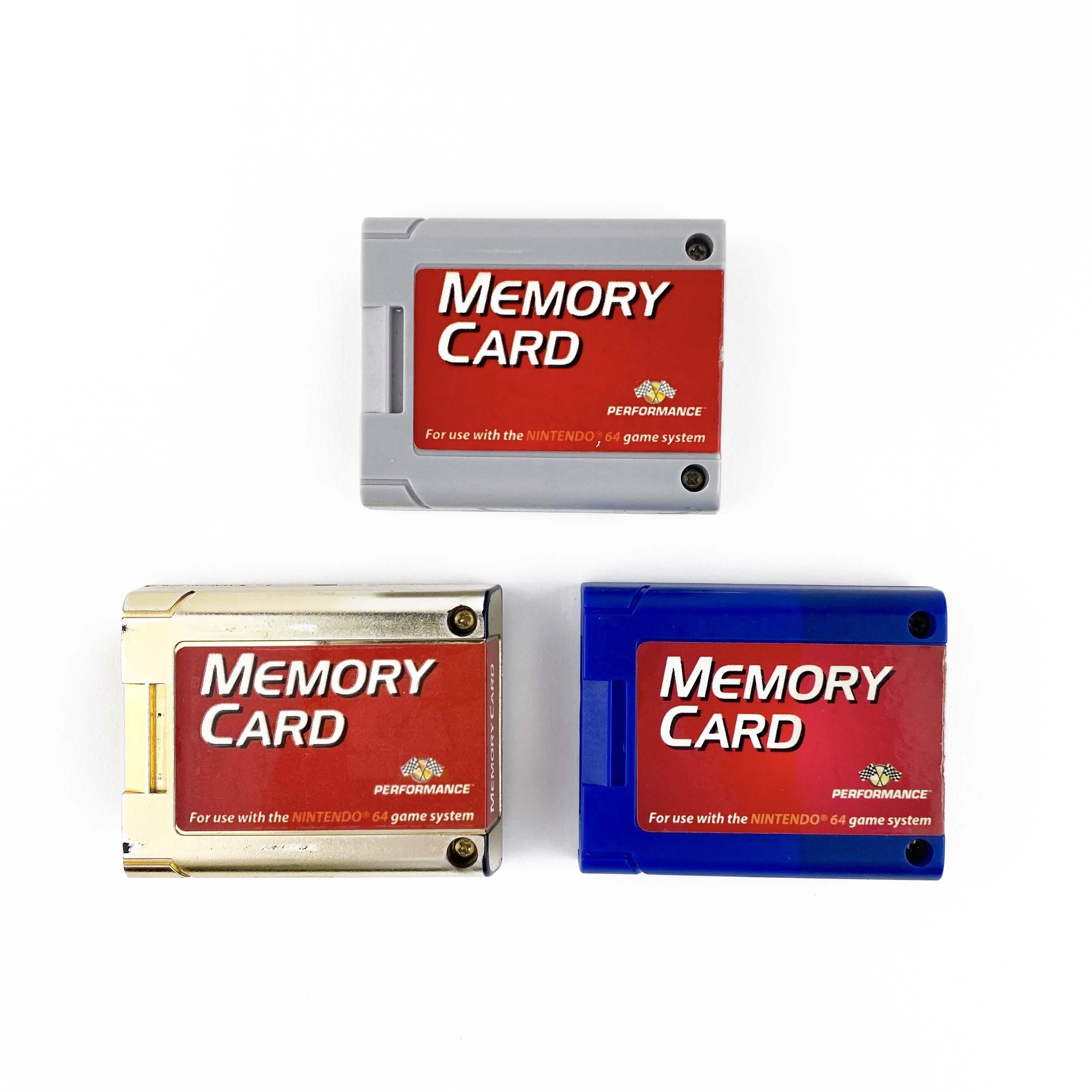Nintendo N64 Performance Memory Card