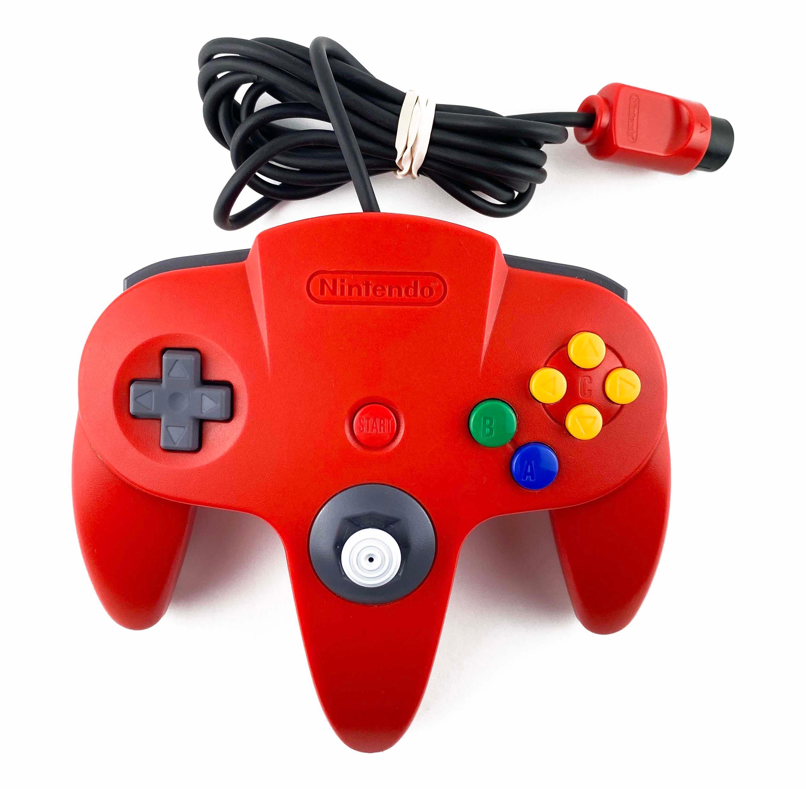 Nintendo N64 Red Controller (NUS-005)