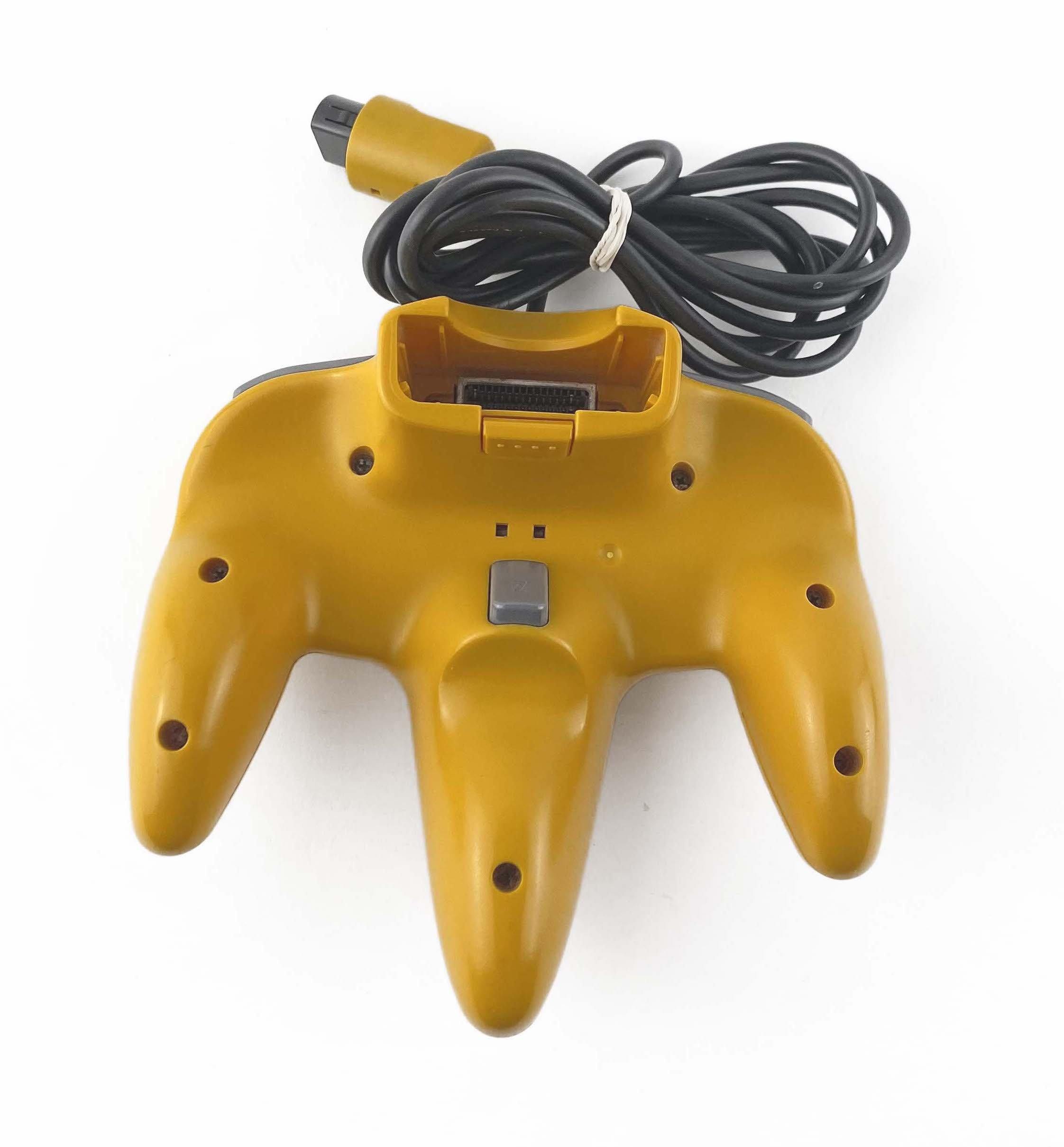 Nintendo N64 Yellow Controller (NUS-005)