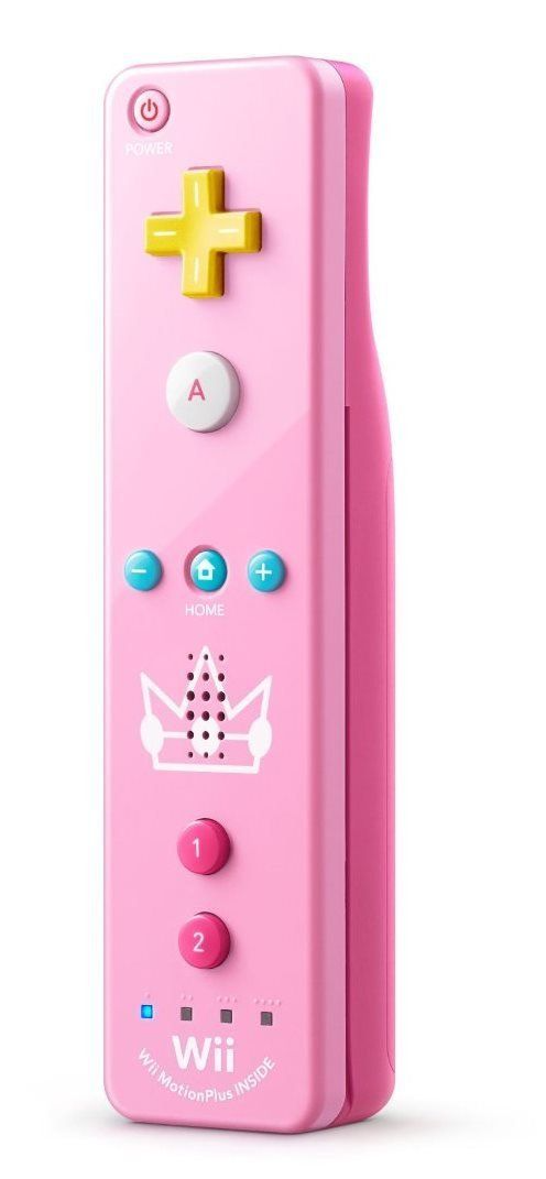Nintendo Wii Motion Plus Remote Princess Peach