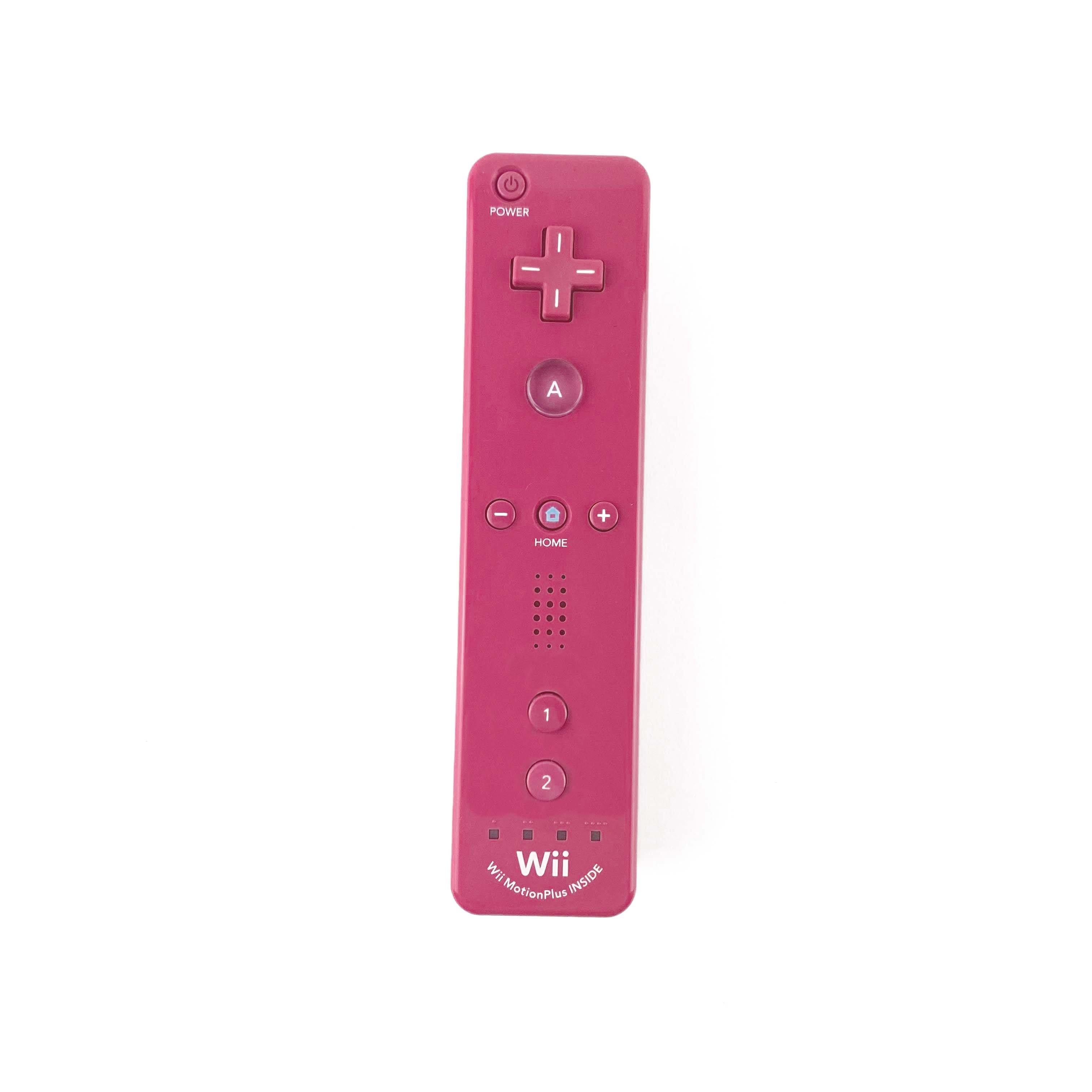 Nintendo Wii Motion Plus Mario Remote Controller (RVL-036) ~ Red and Blue